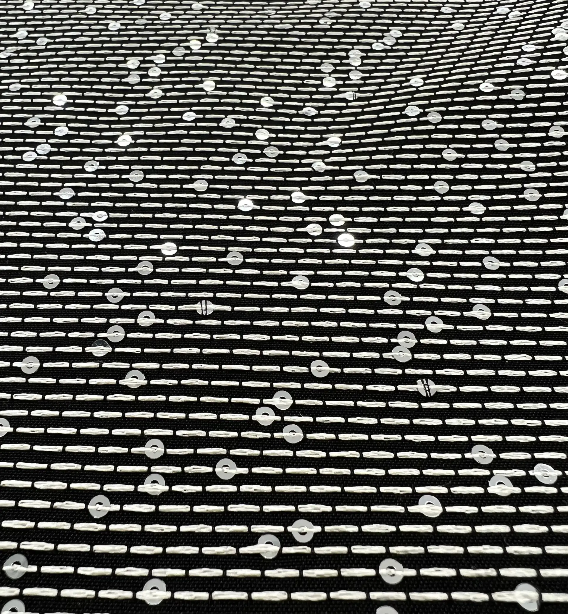 Micro Sequins On Cotton & Nylon