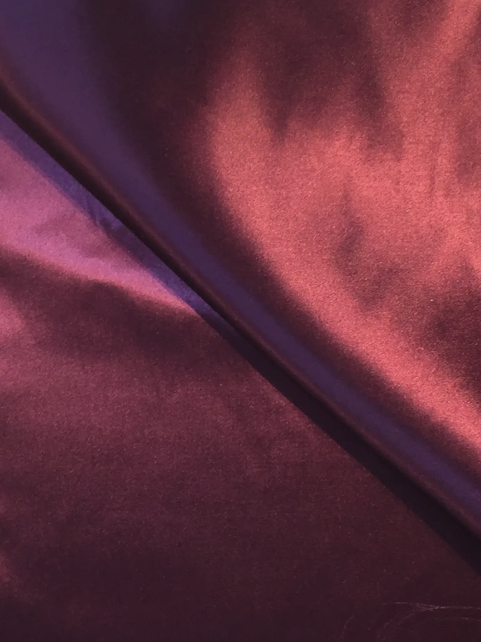 Acetate Bridal Satin in New Burgundy