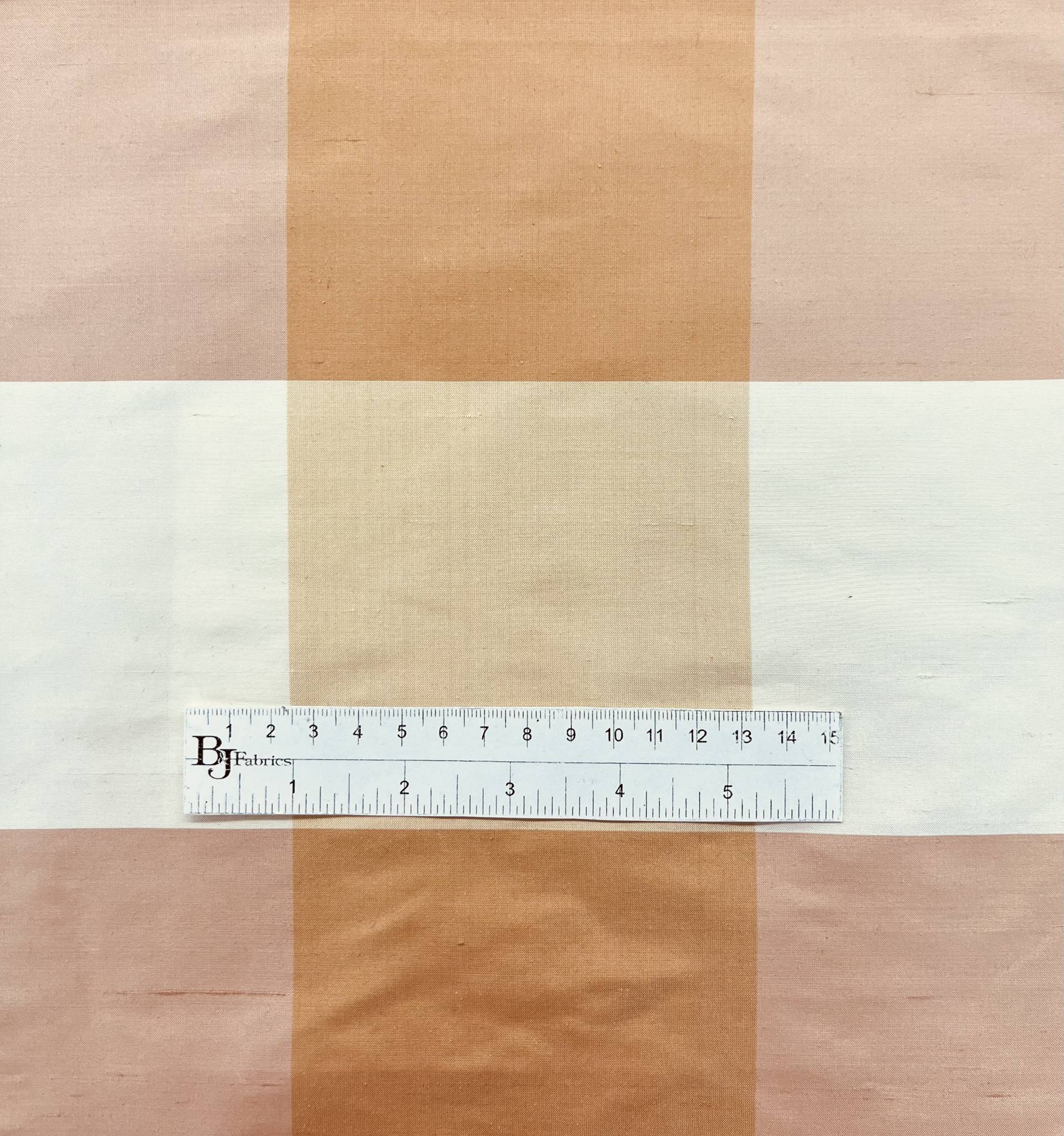 Pure Silk Shantung Large Size Gingham