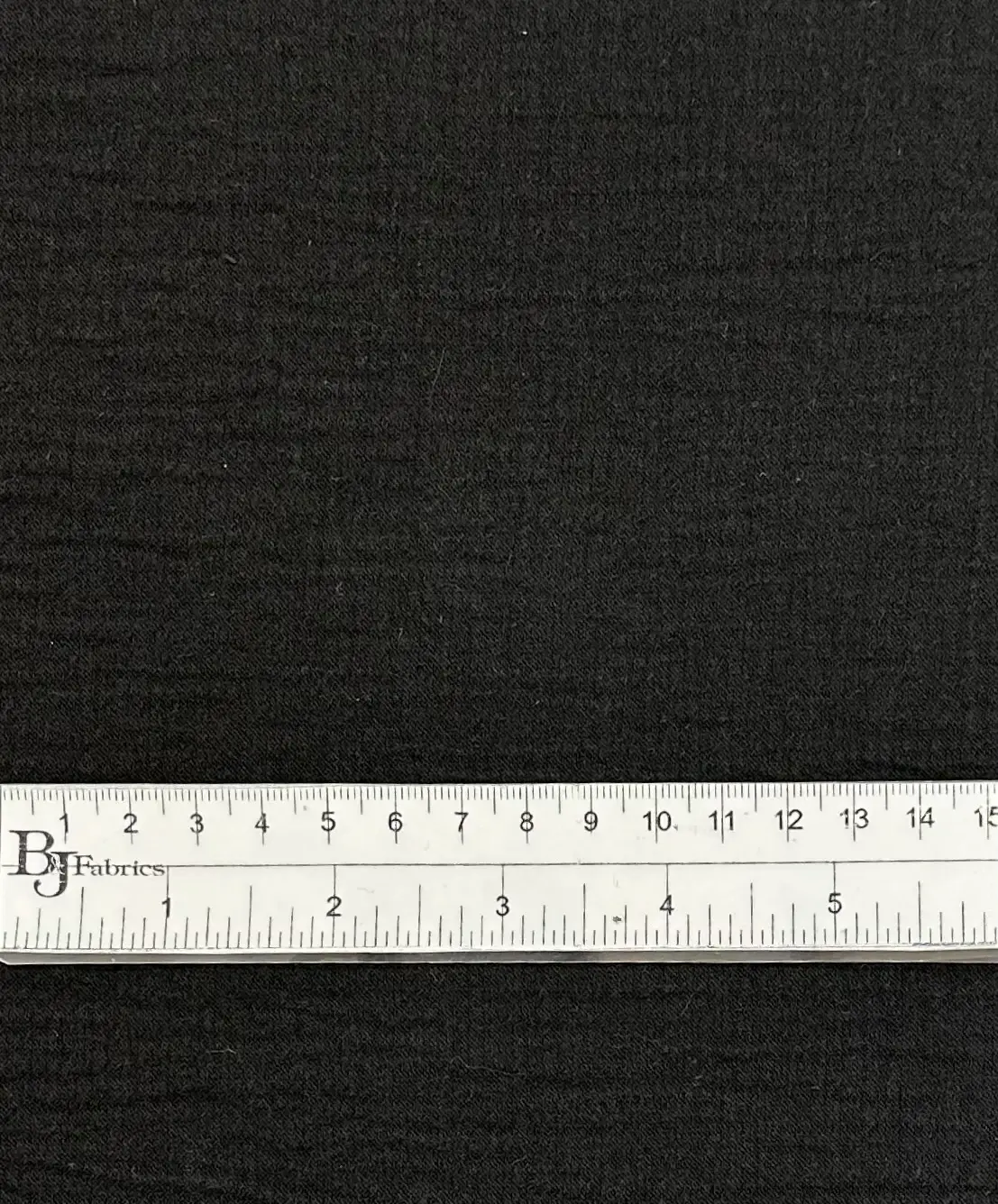 Textured Cotton in Black