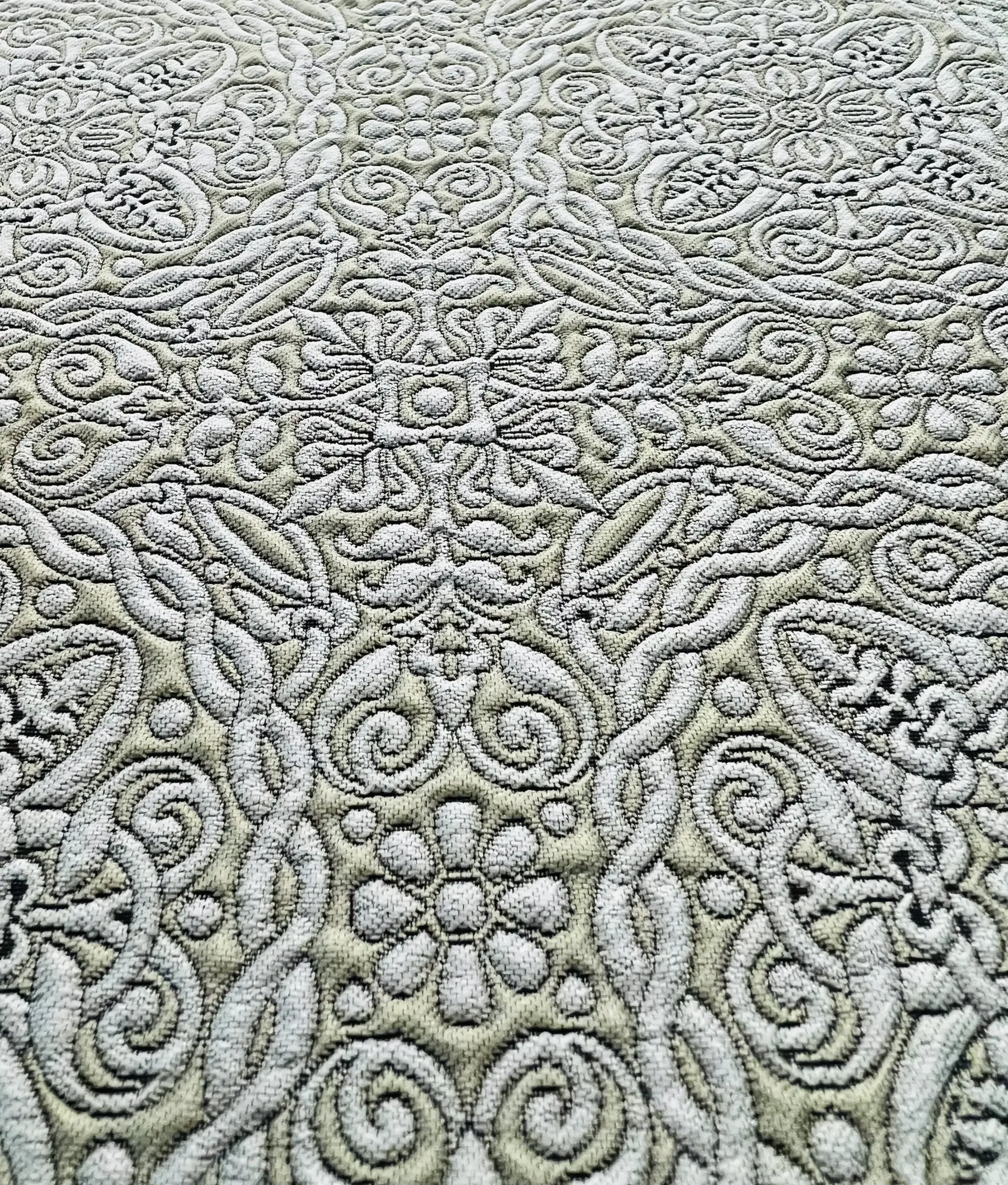 Celtic Style Brocade in Beige &  Putty