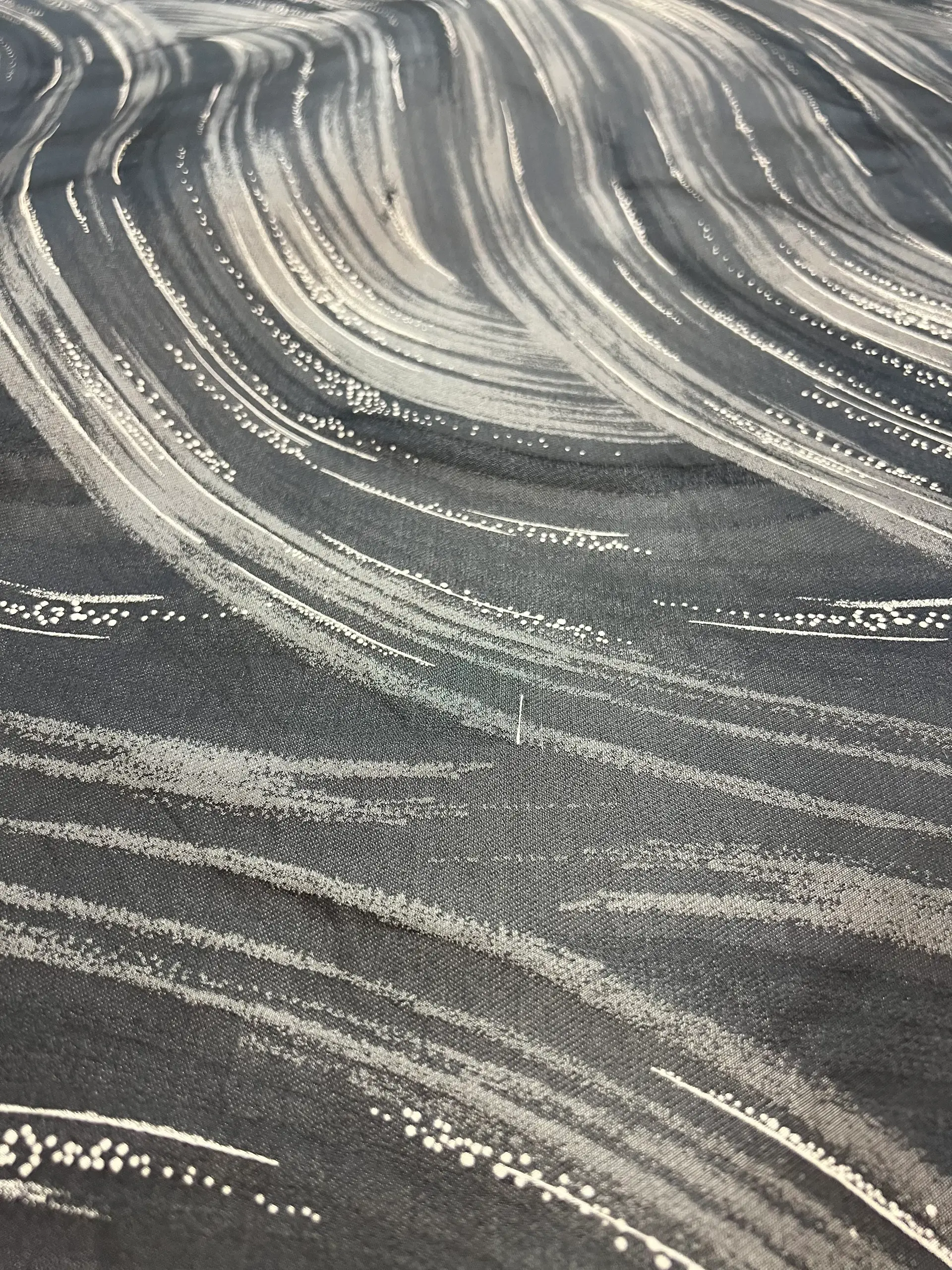 Pure Silk Damask Brocade