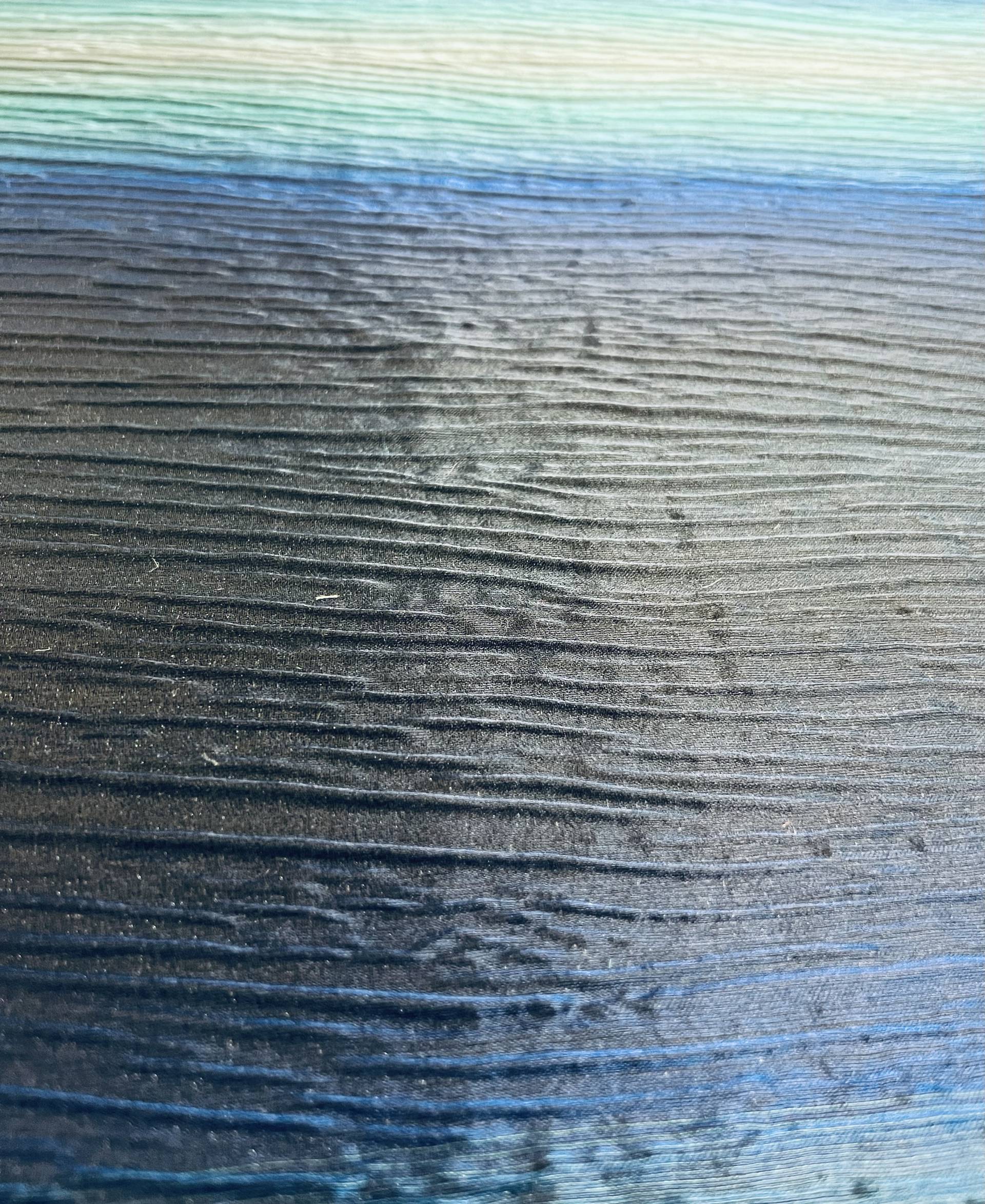 Silk Blend Cloqué Plissé