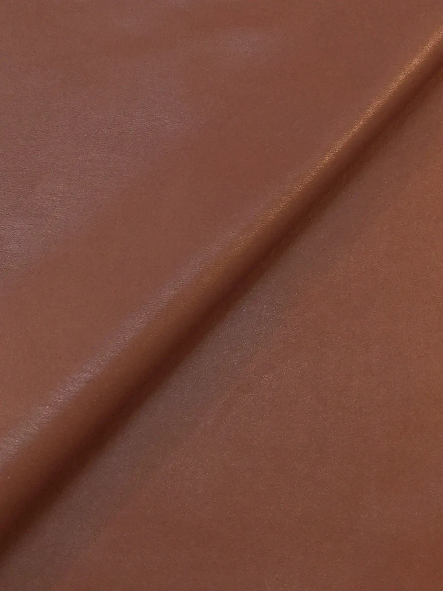 Stretch Faux Leather in Cognac