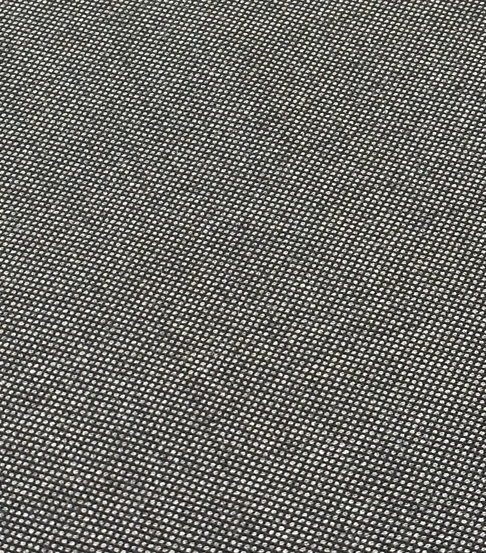 Italian Wool Birdseye in Black and Charcoal