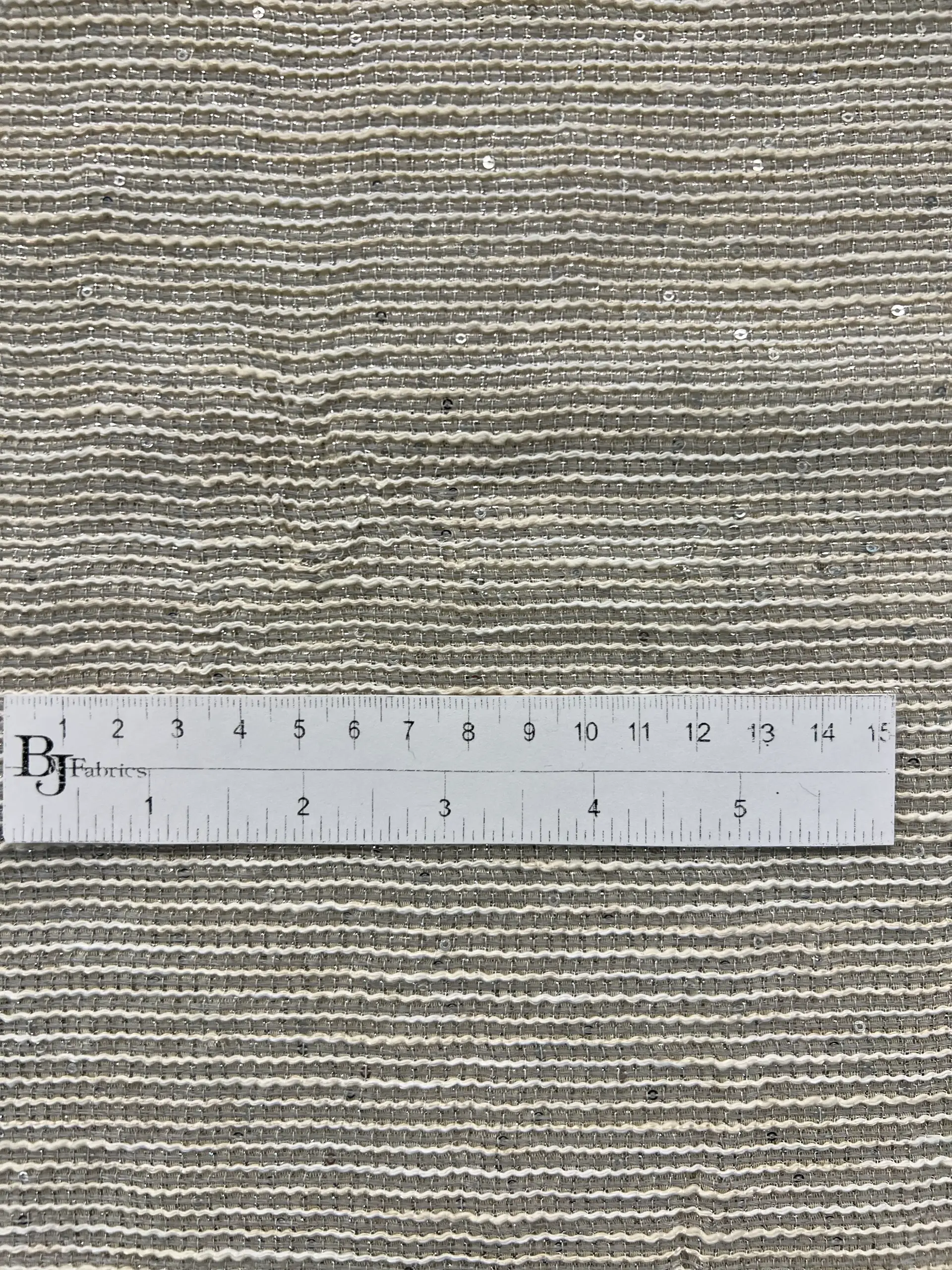 Micro Sequin on Lamé Cotton