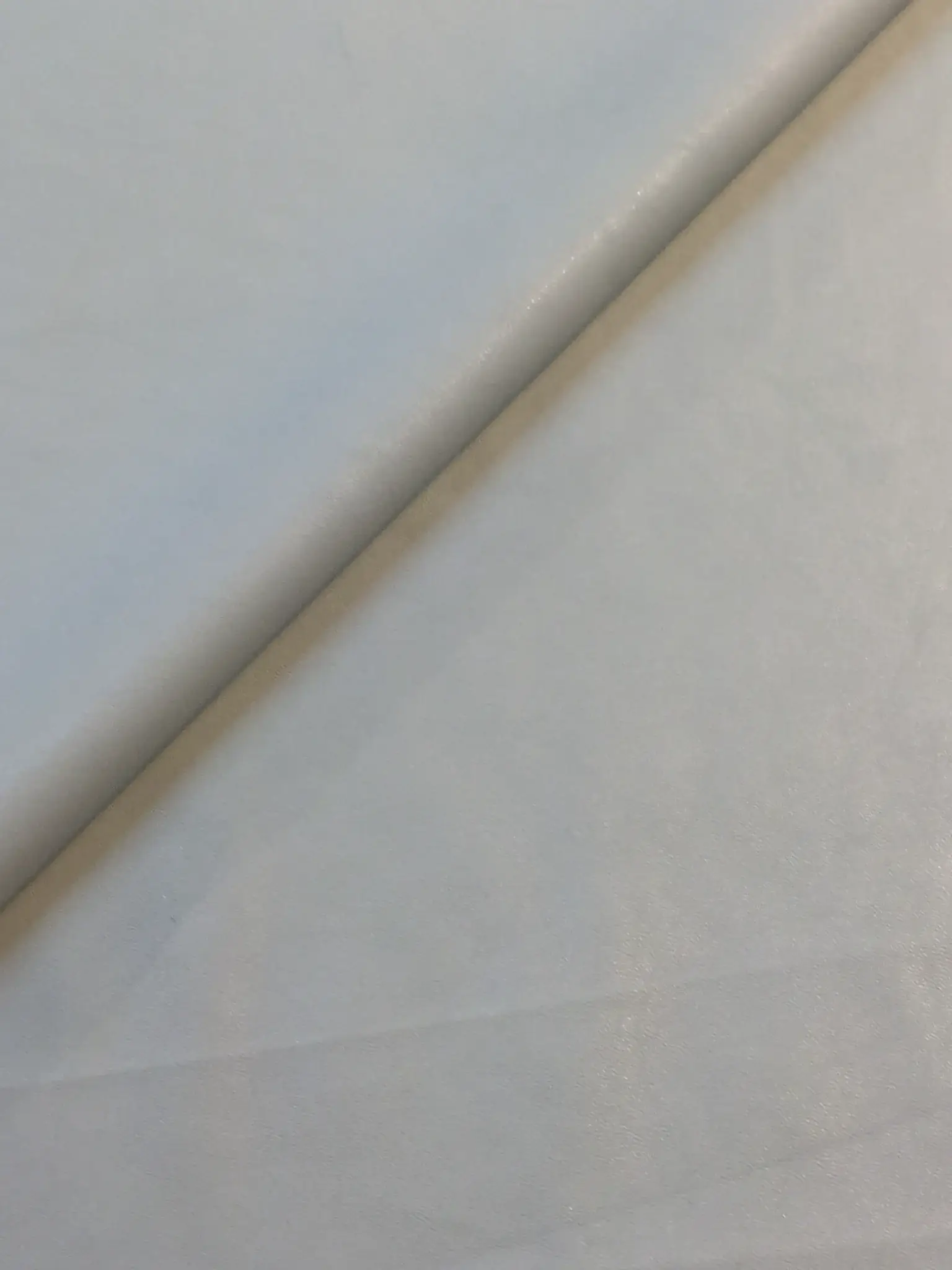Stretch Faux Leather in Ice Grey