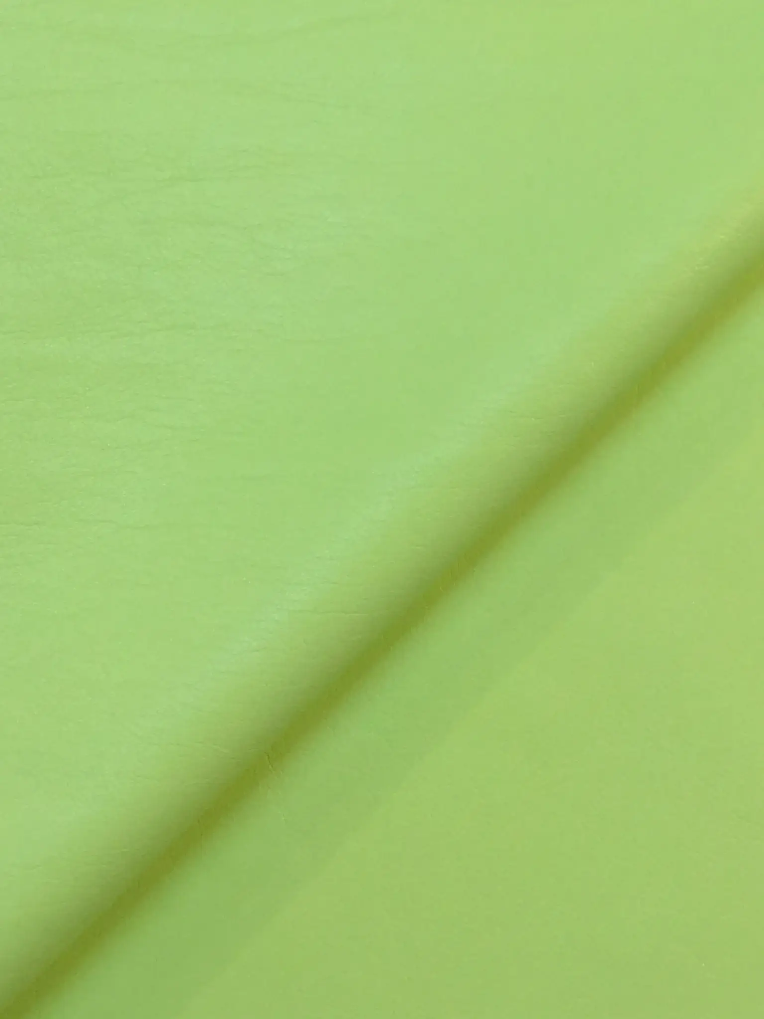 Stretch Faux Leather in Lime