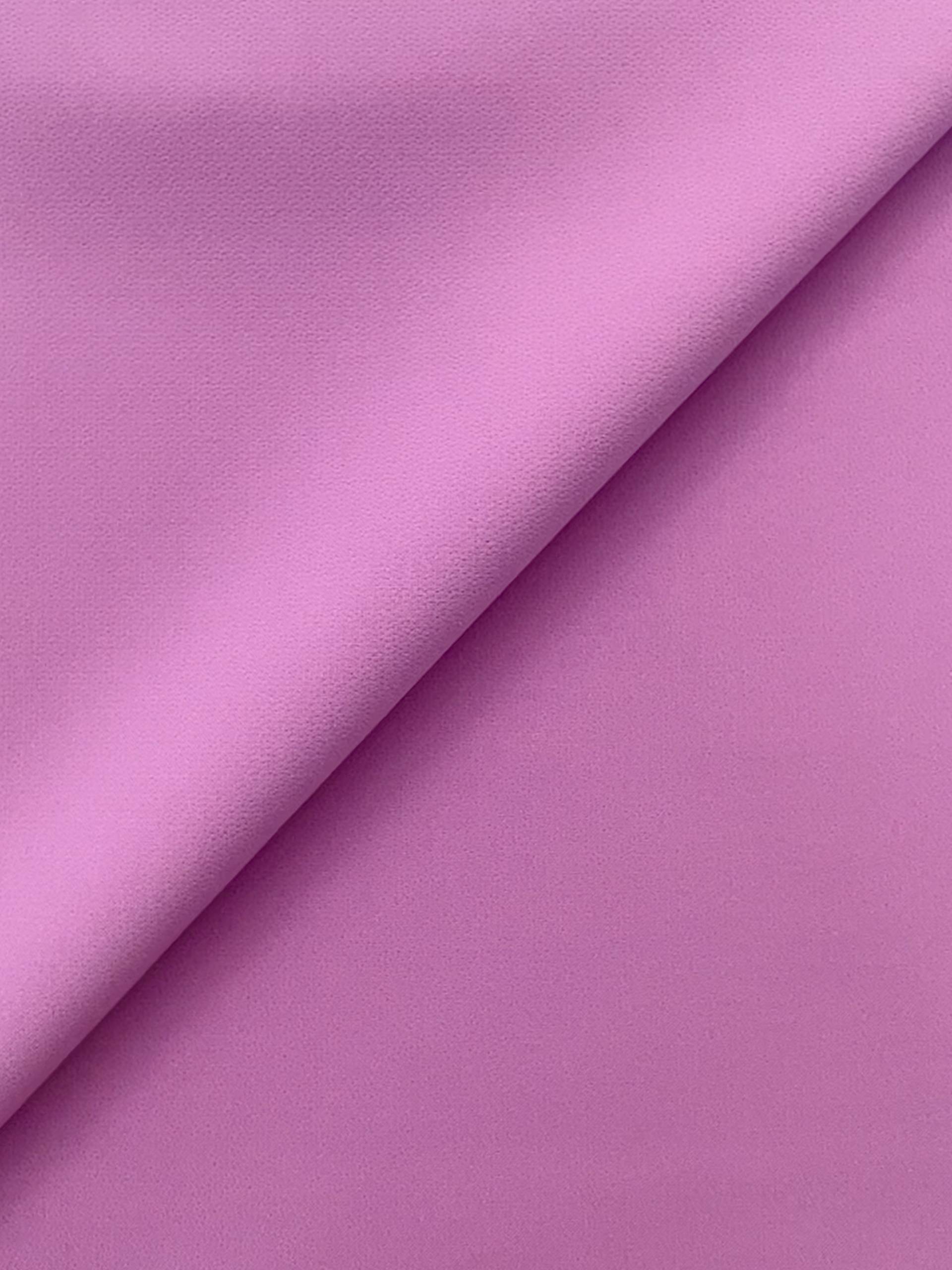 Polyester Stretch Crepe in Mauve