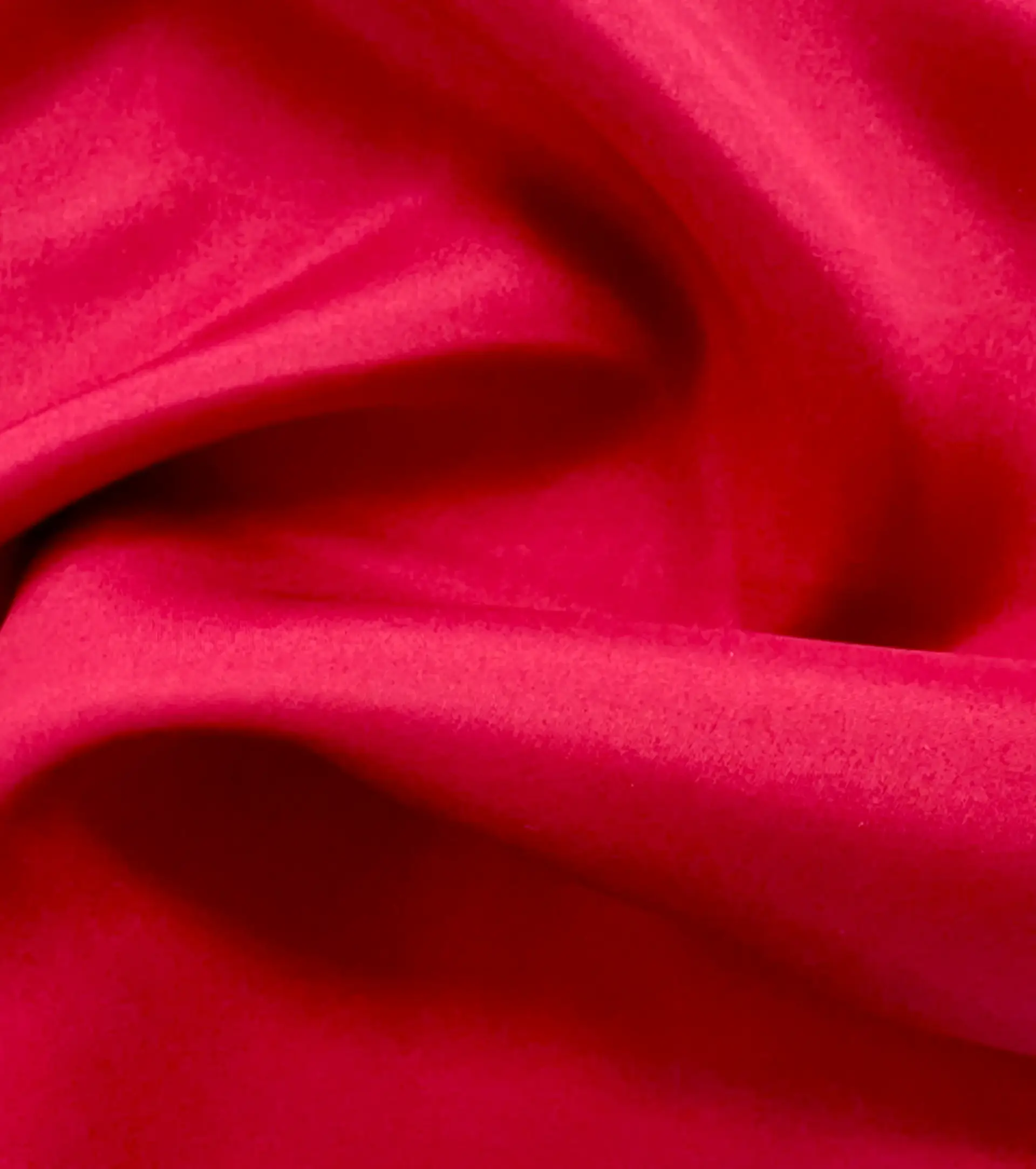 Pure Silk China in Crimson