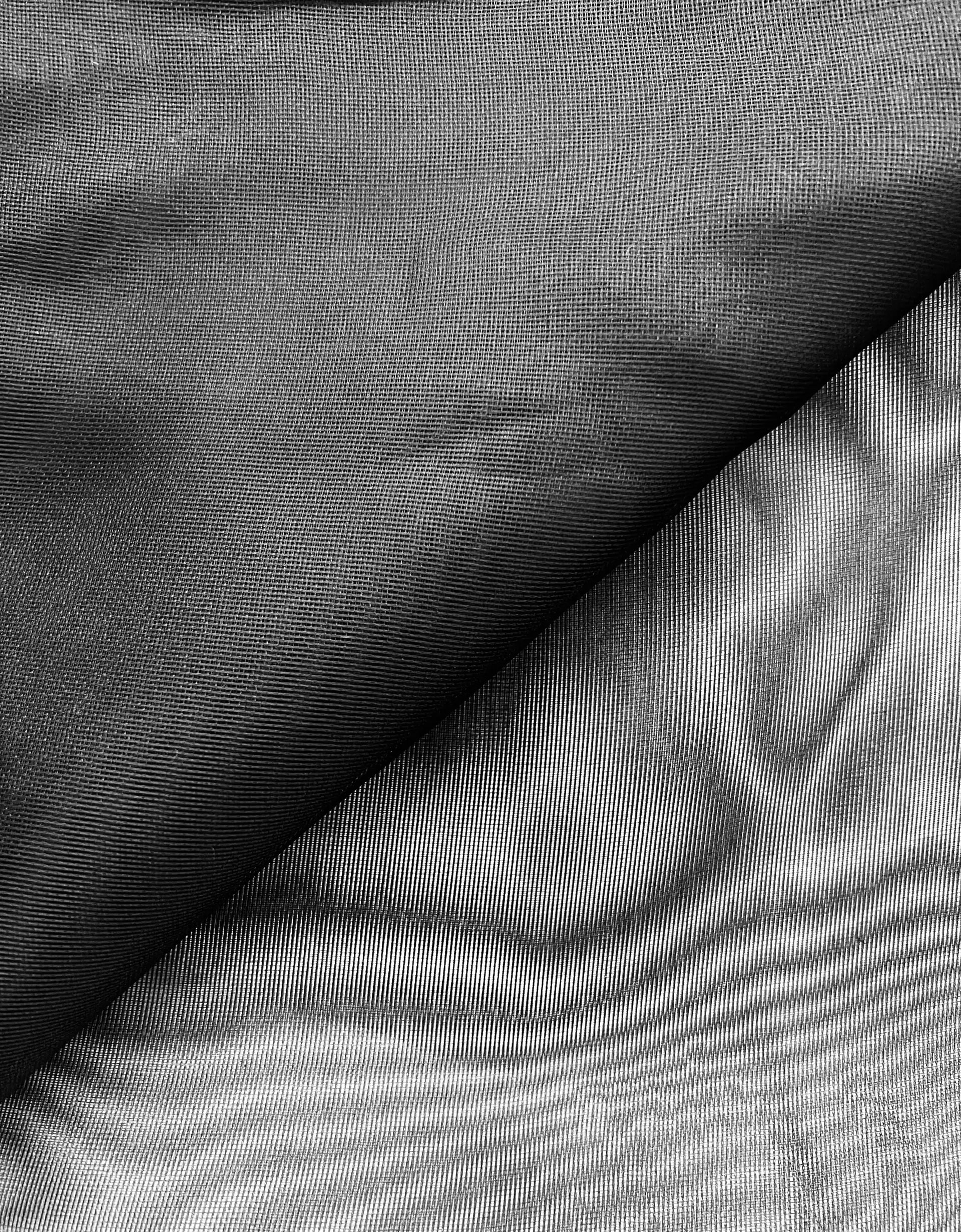 Pure Silk Marqusette in Black 
