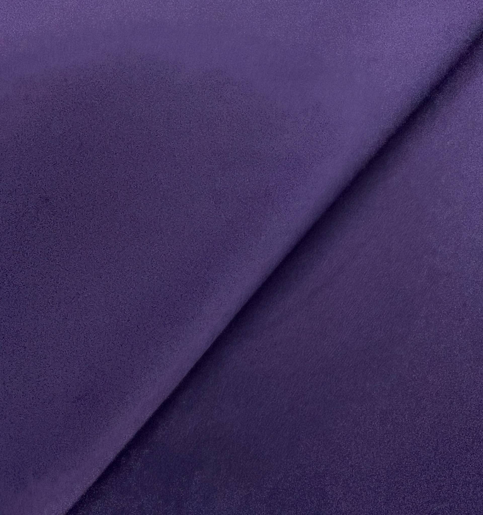 Triacetate Stretch Crepé Back Satin in Eggplant