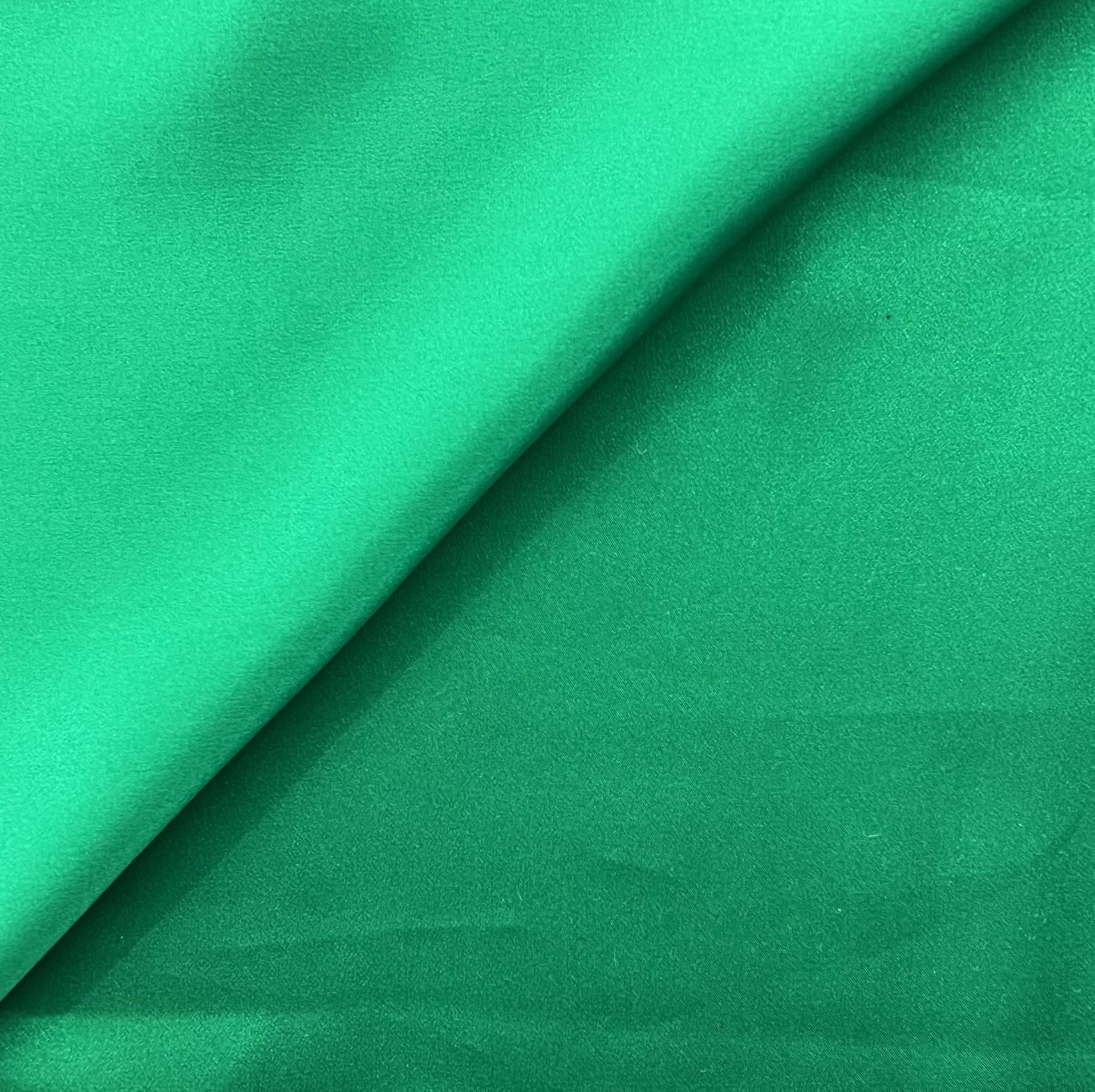 Silk Charmeuse in Emerald