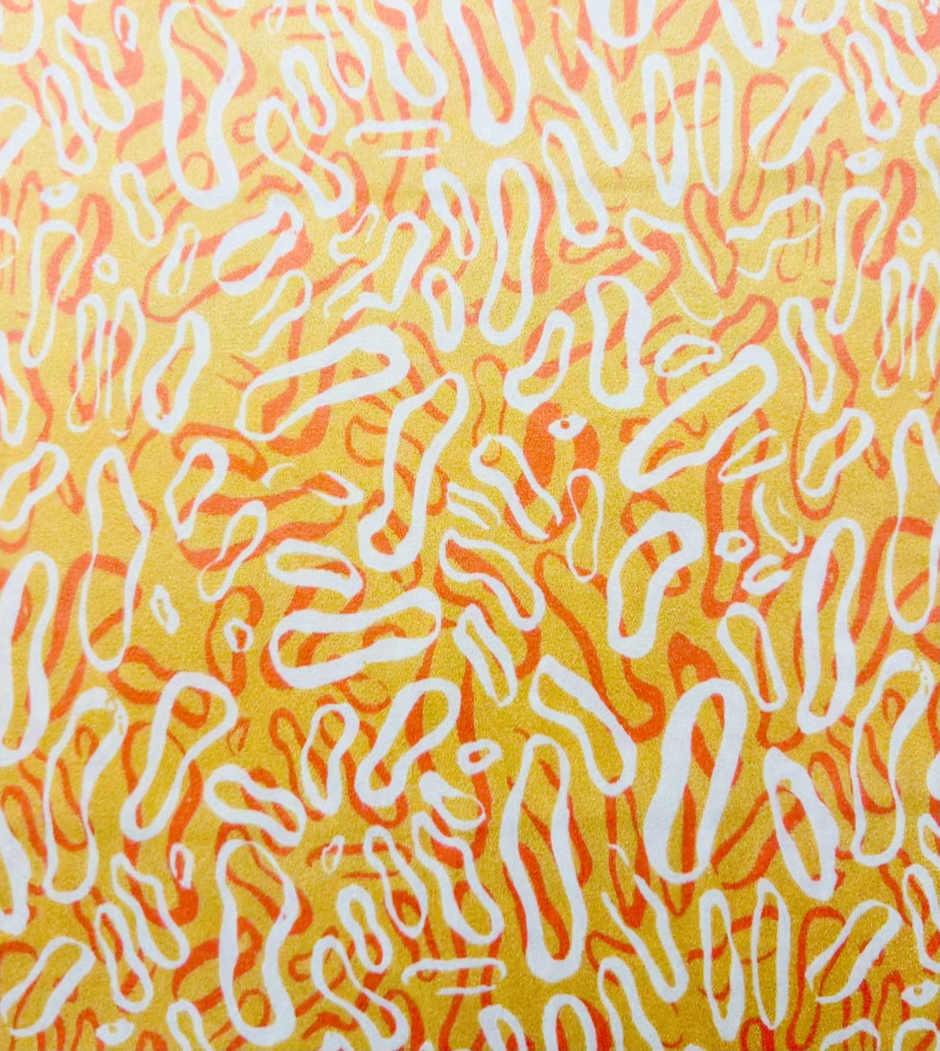 Printed Stretch Silk Charmeuse