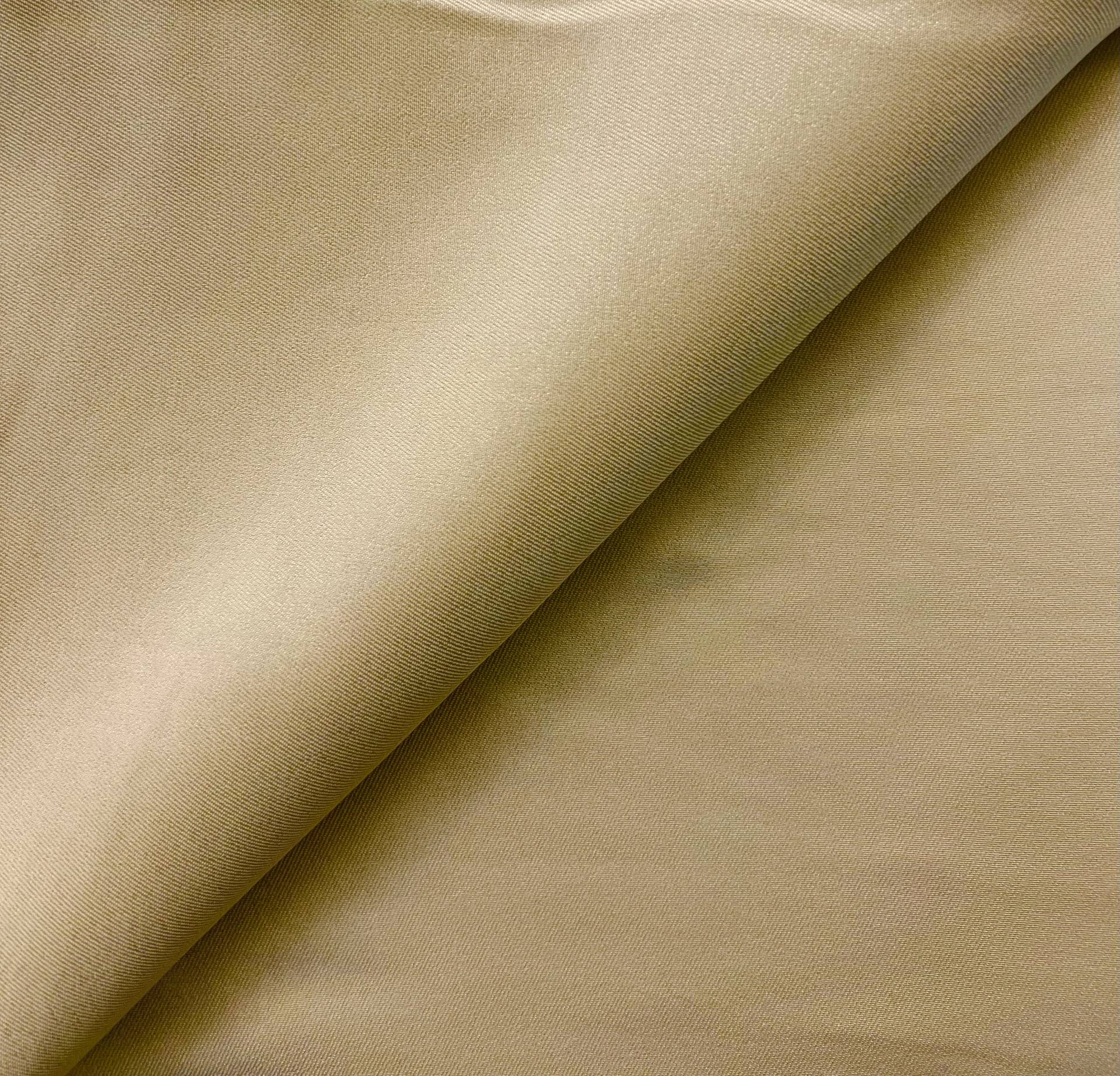 Warp Stretch Polyester Mikado in Champagne