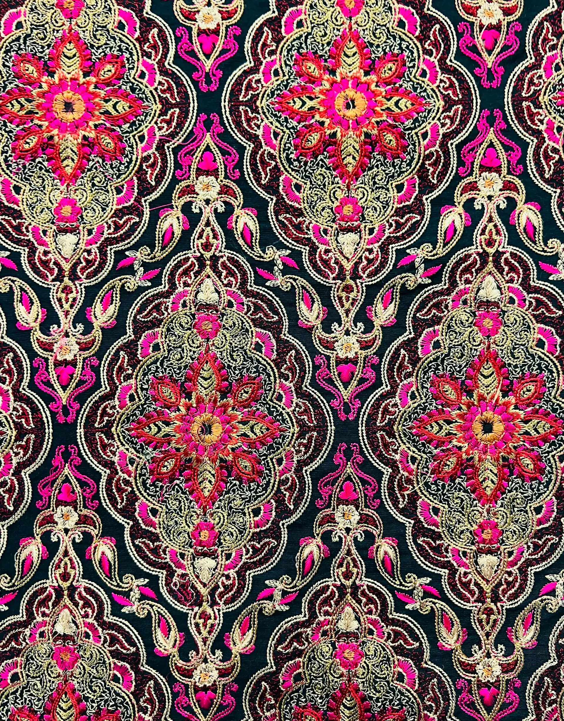 Embroidered Taffeta 