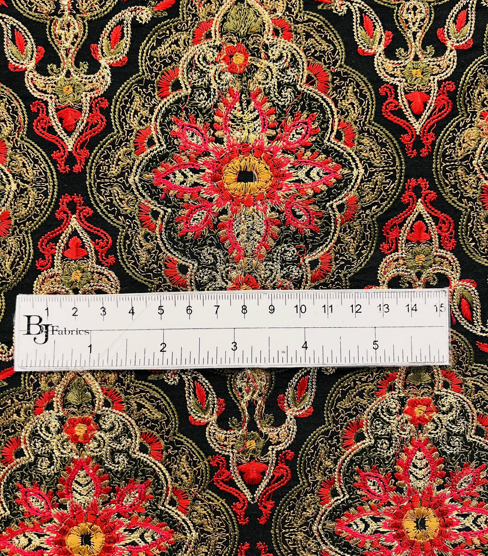 Embroidered Taffeta 