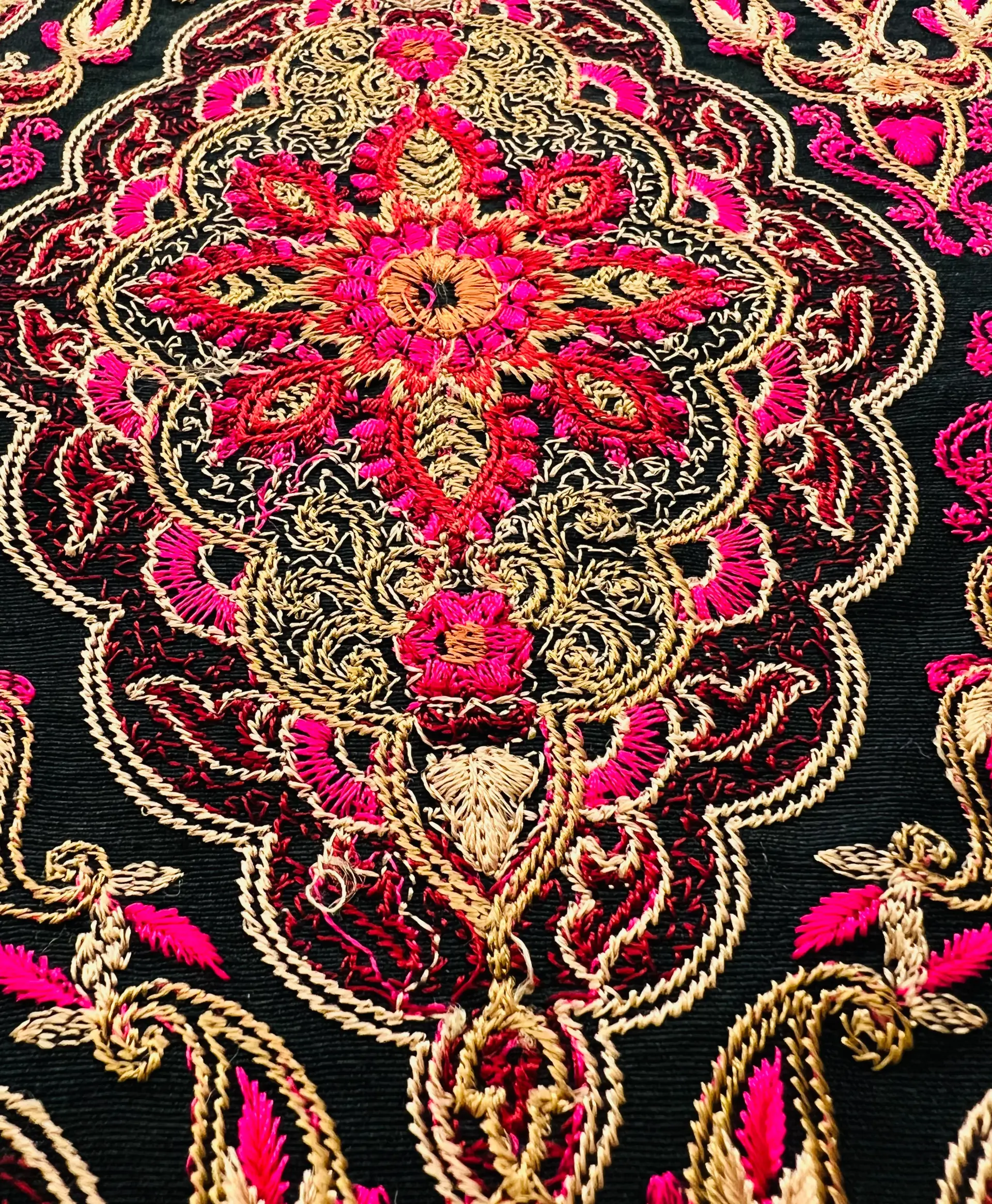 Embroidered Taffeta 