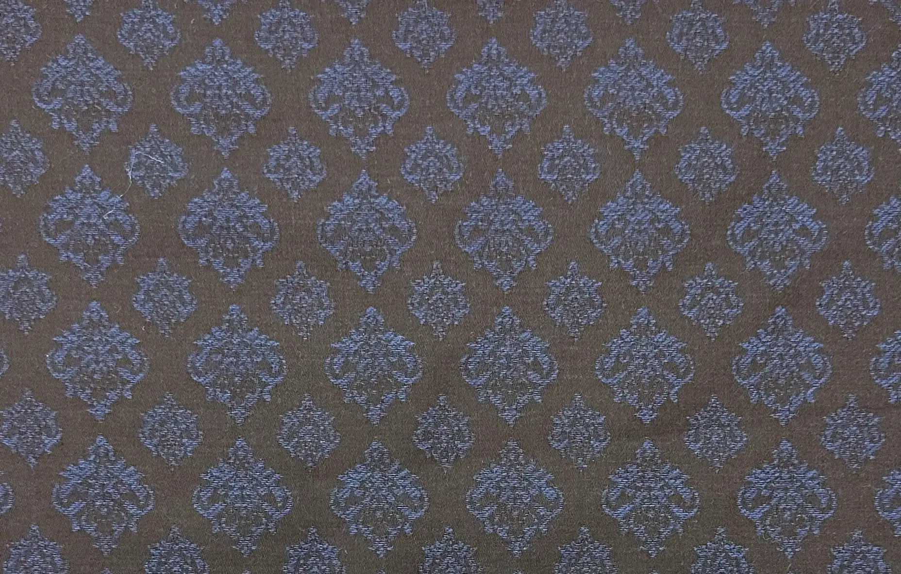 Super 110's Australian Wool Rayon Jacquard Suiting in Royal