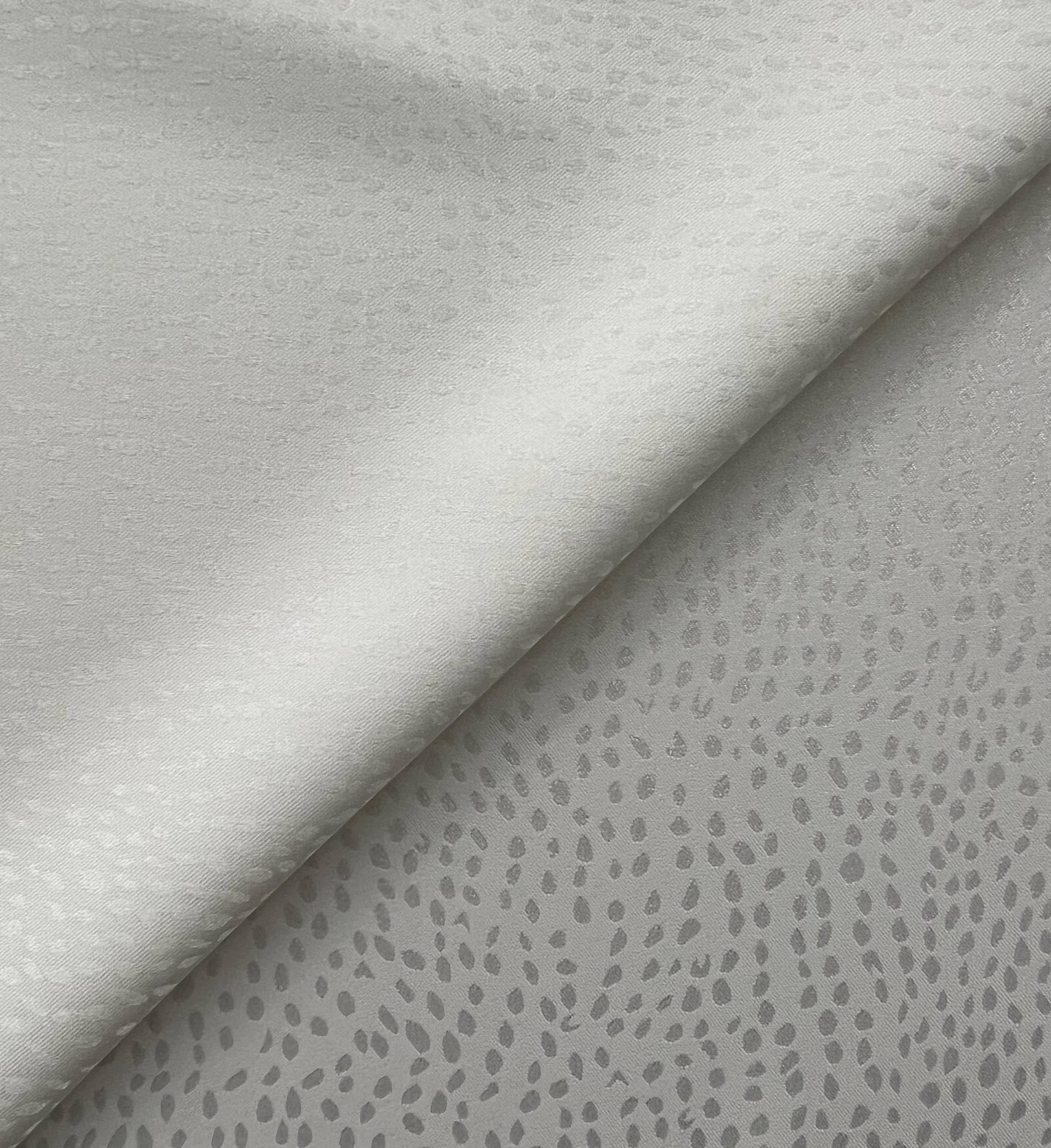 Stretch Jacquard in White