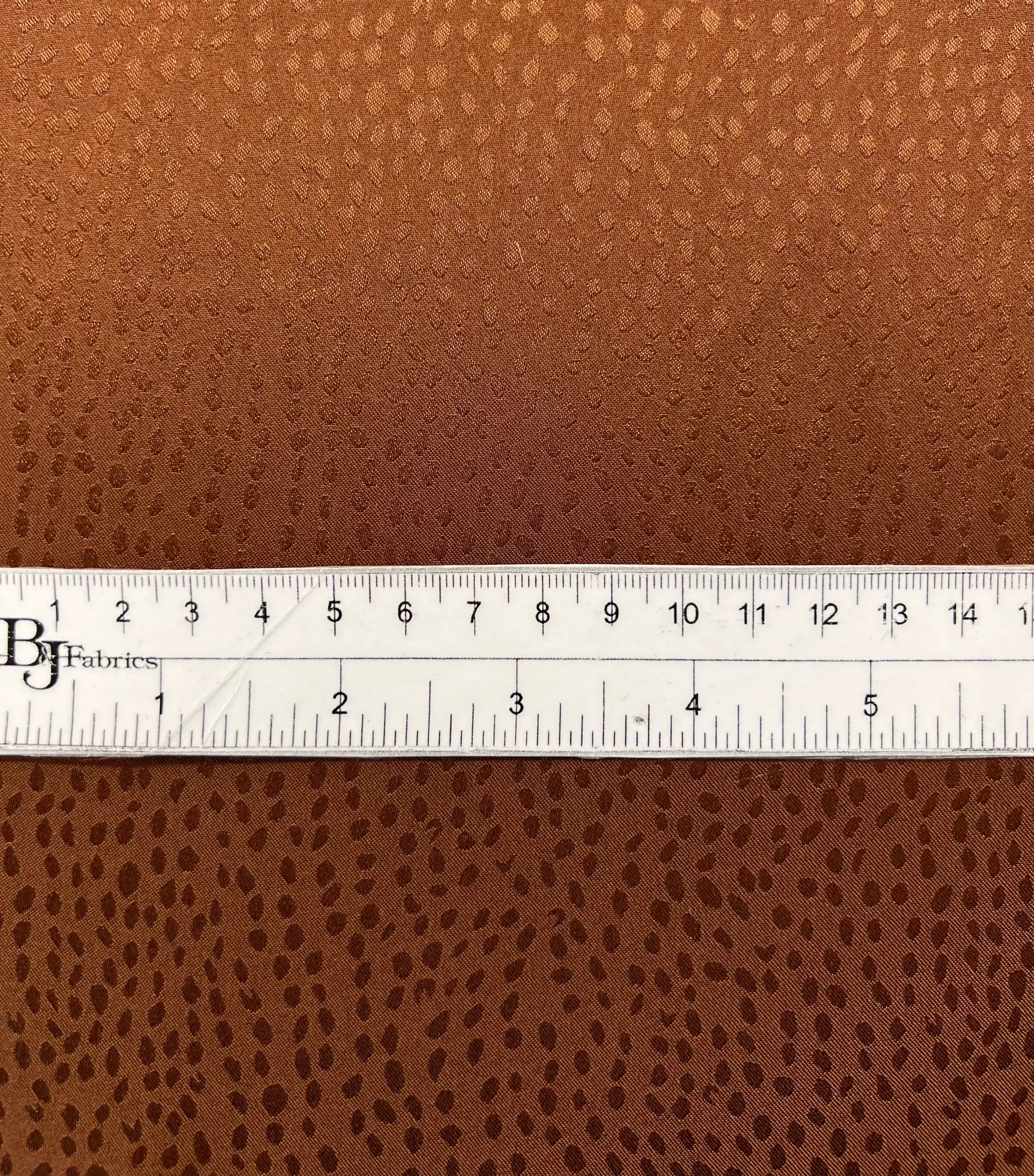 Stretch Jacquard in chocolate
