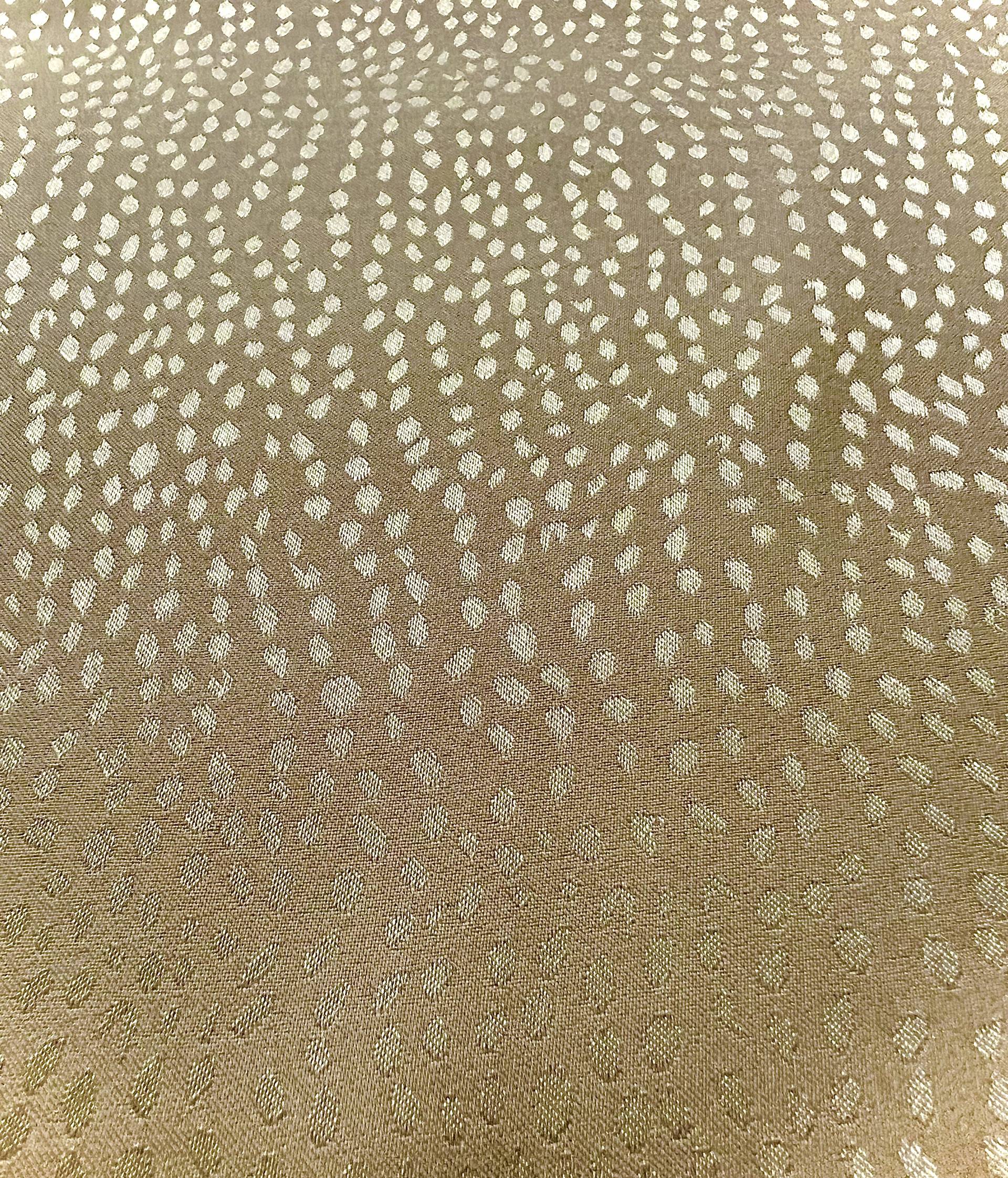 Stretch Jacquard in Champagne