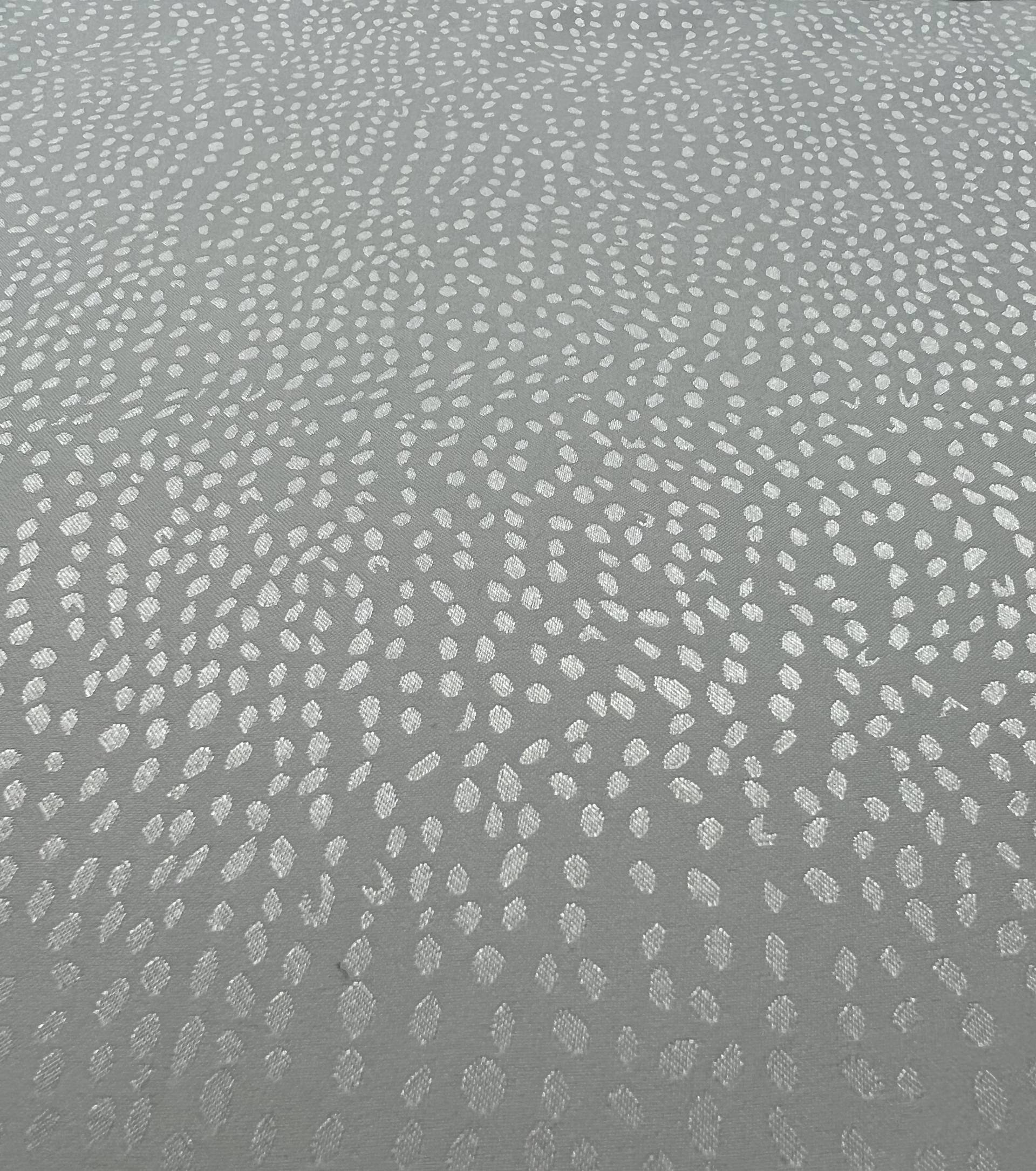 Stretch Jacquard in White