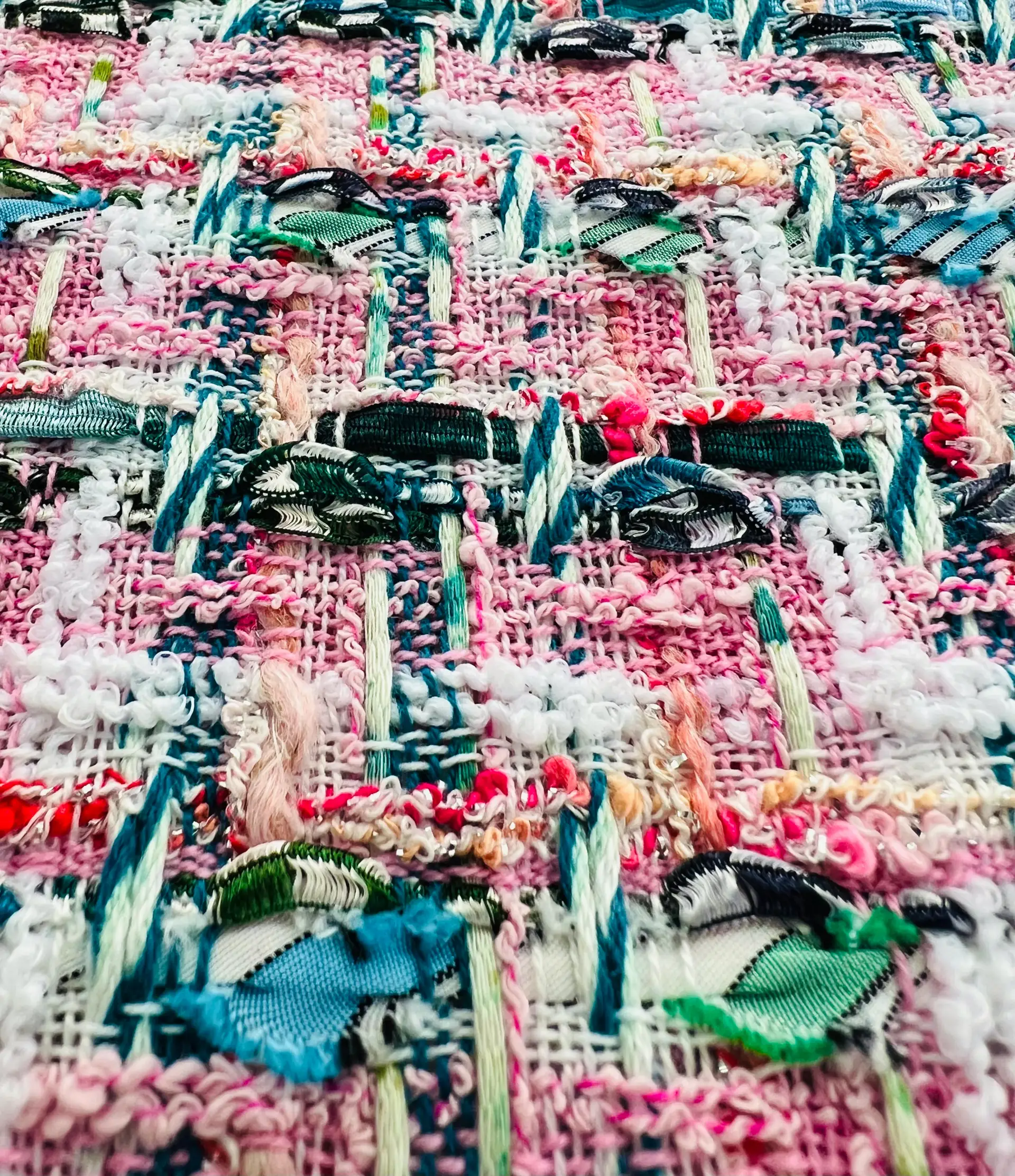 Couture Tweed in Pink