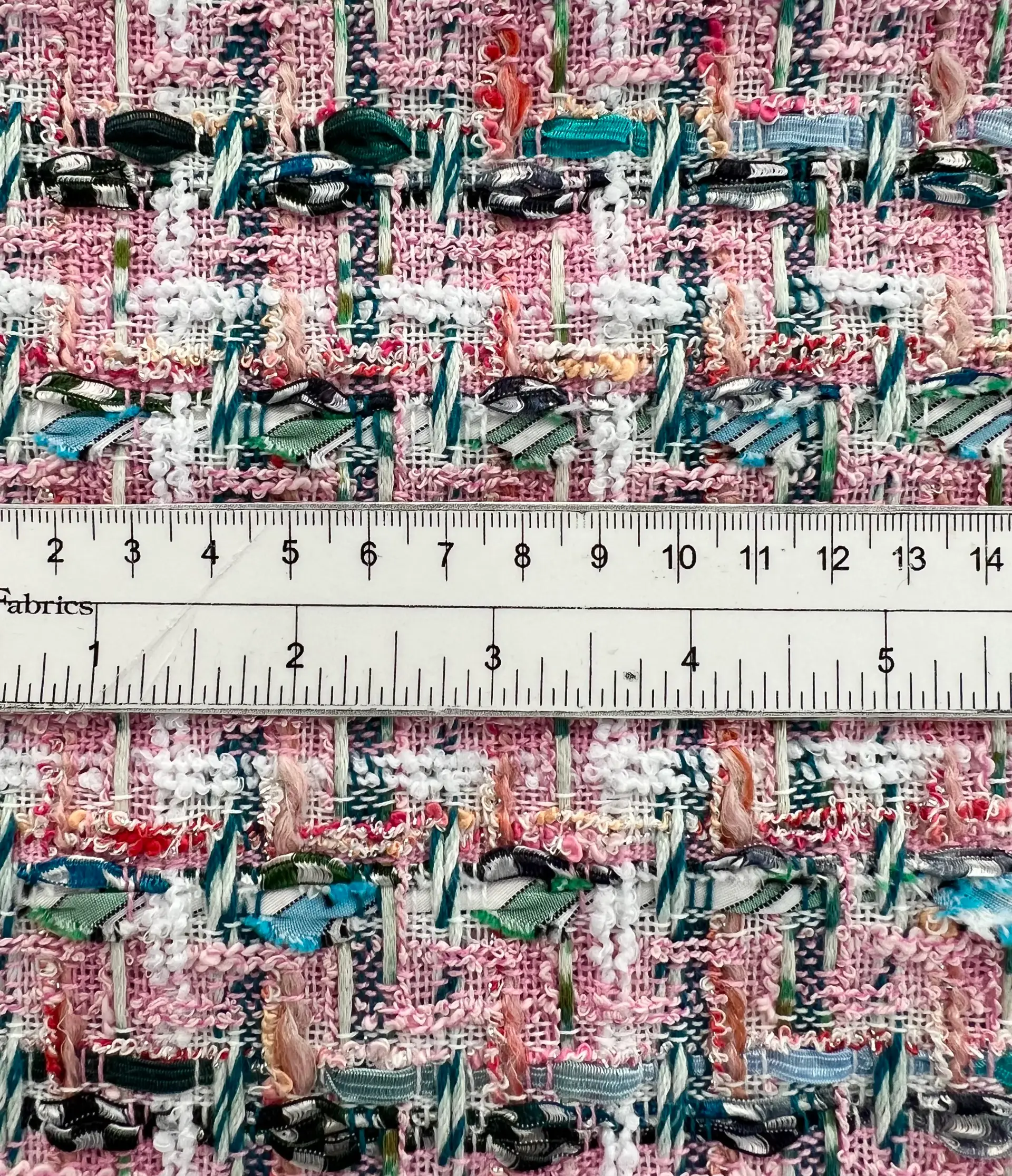 Couture Tweed in Pink