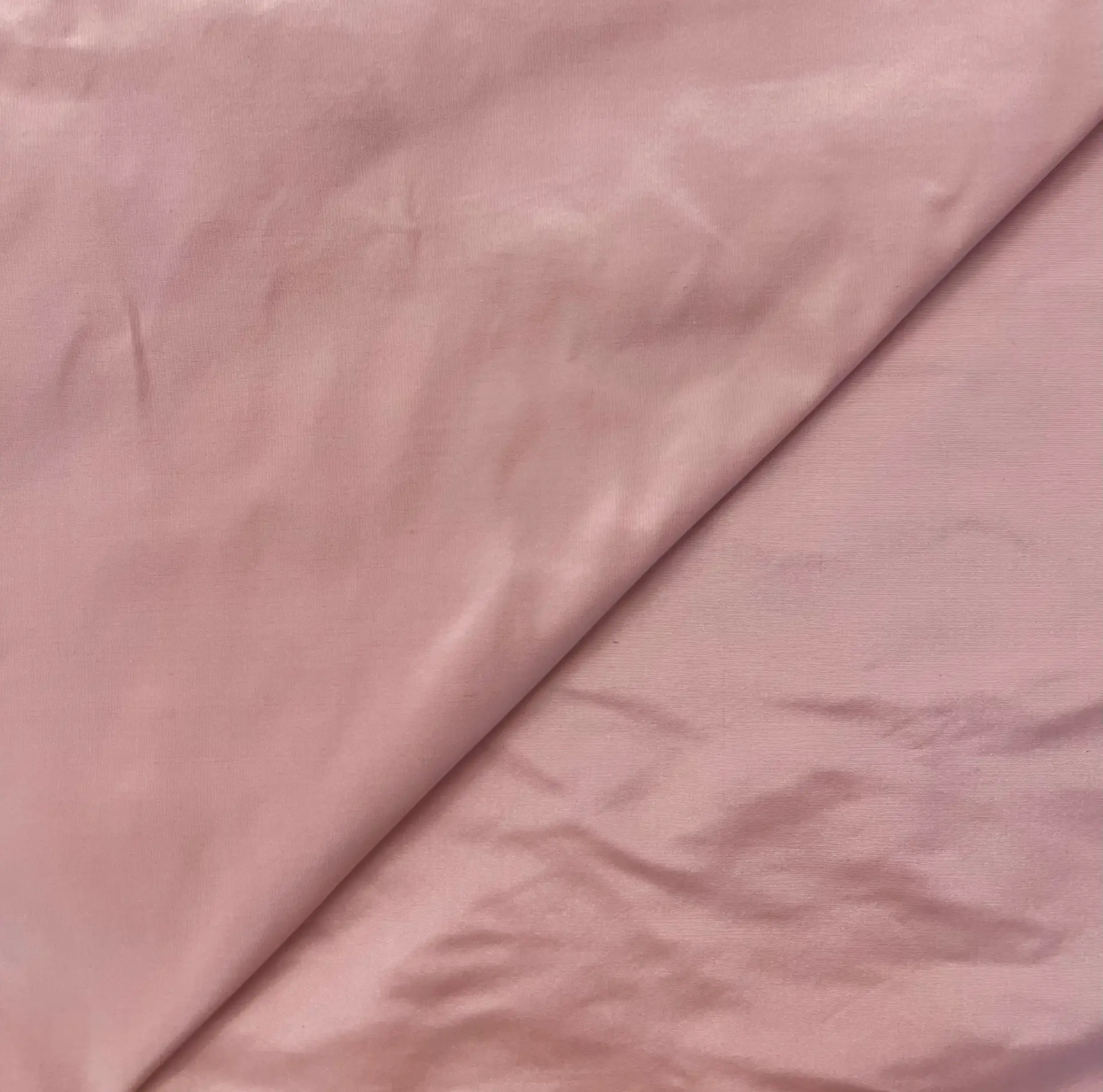 Pure Silk Taffeta in Baby Pink