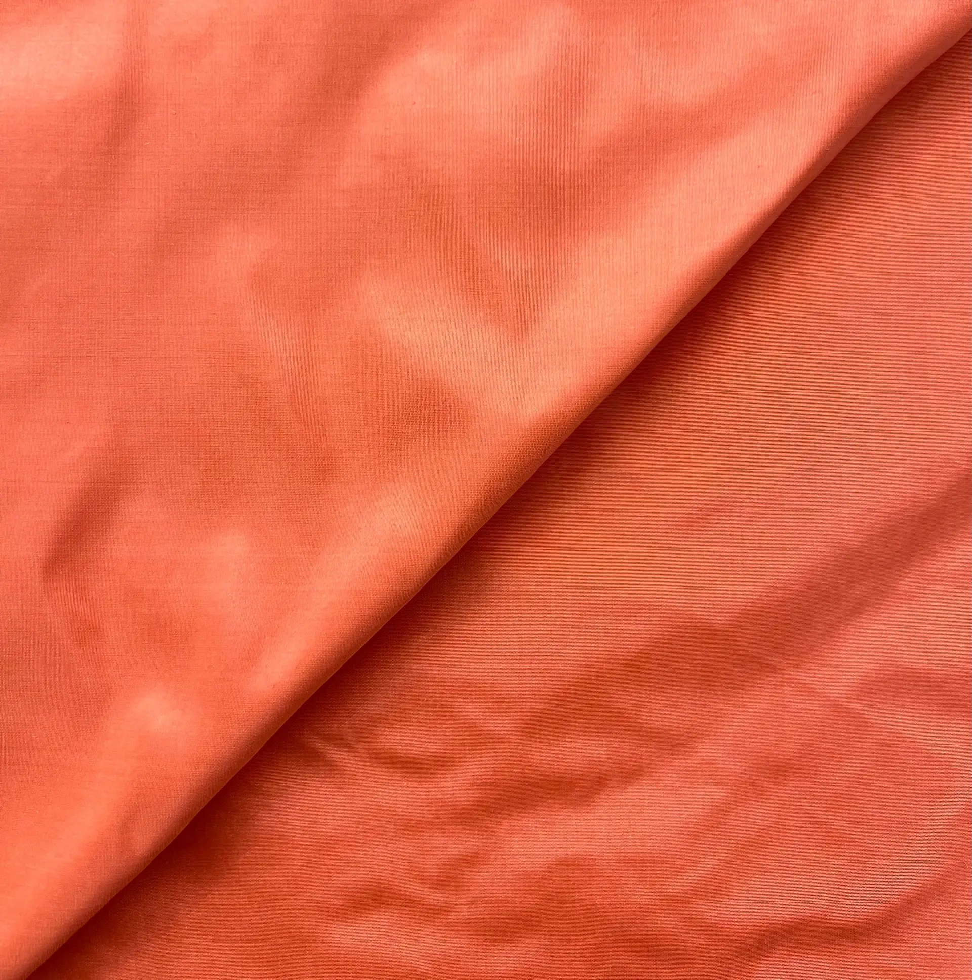 Pure Silk Taffeta in Salmon