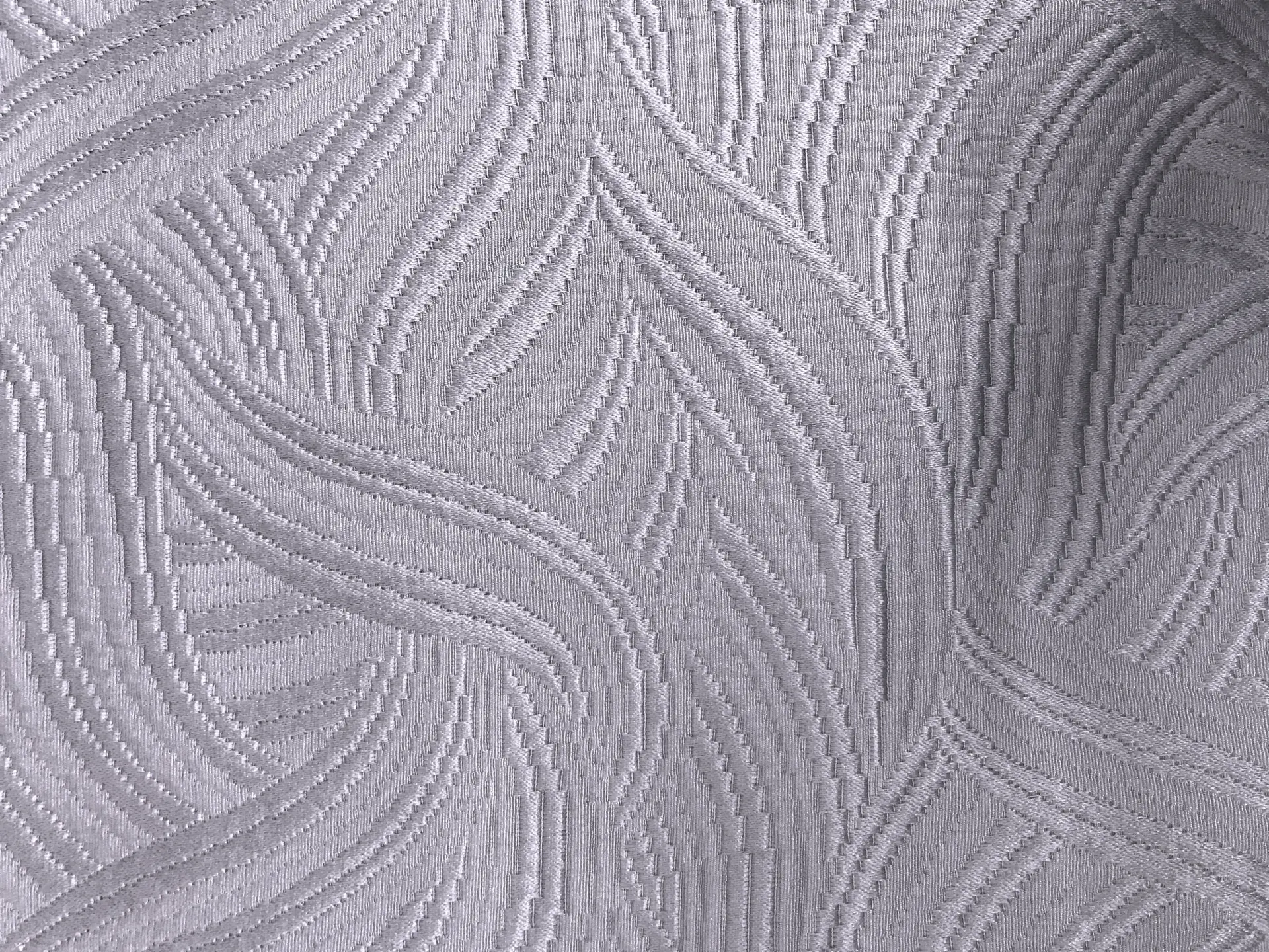 Wool and Acetate Brocade in Taupe