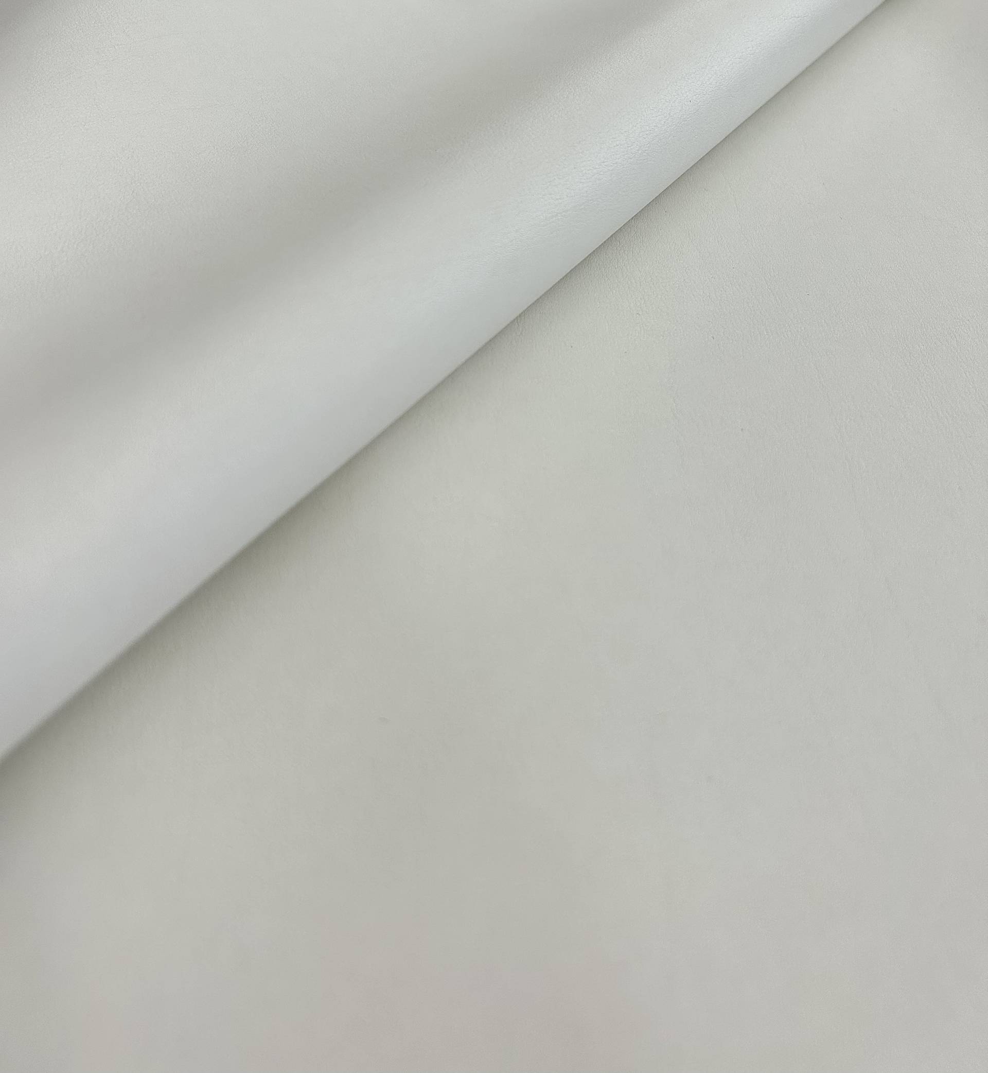 Vegan Recycled-Nylon "Leather" in White