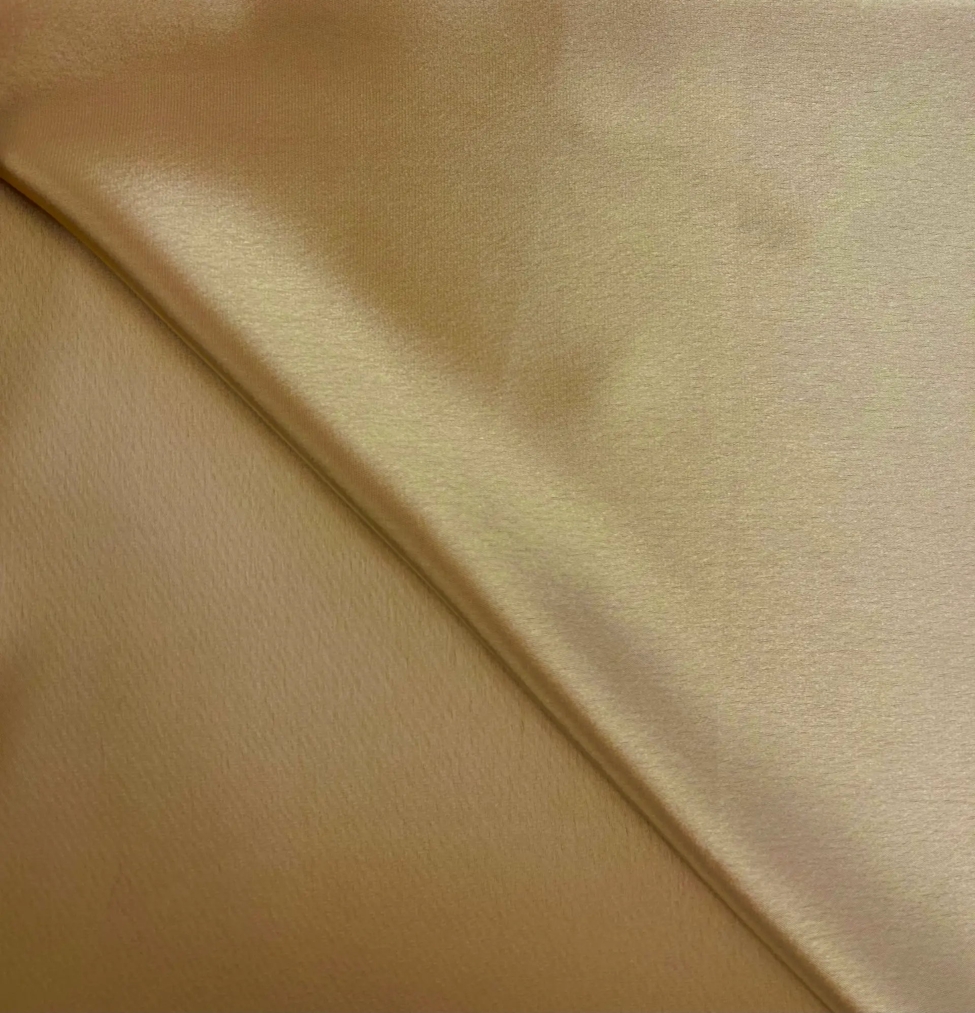 Triacetate Blend Charmeuse in Gold