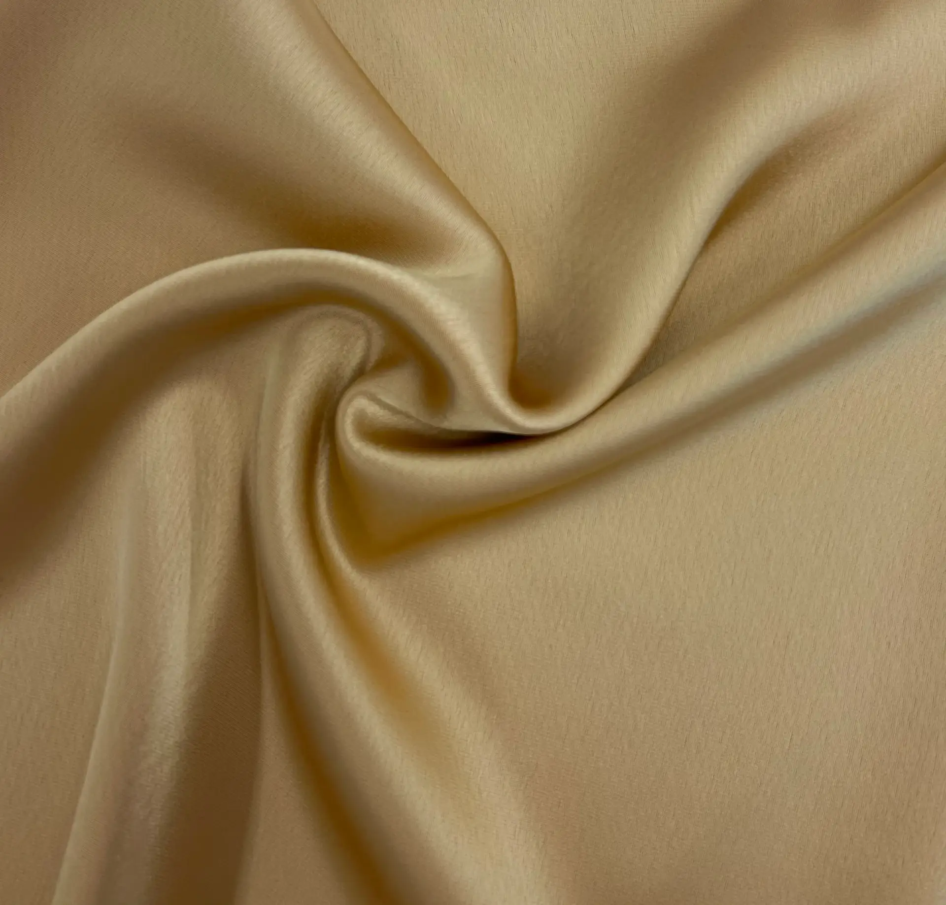Triacetate Blend Charmeuse in Gold
