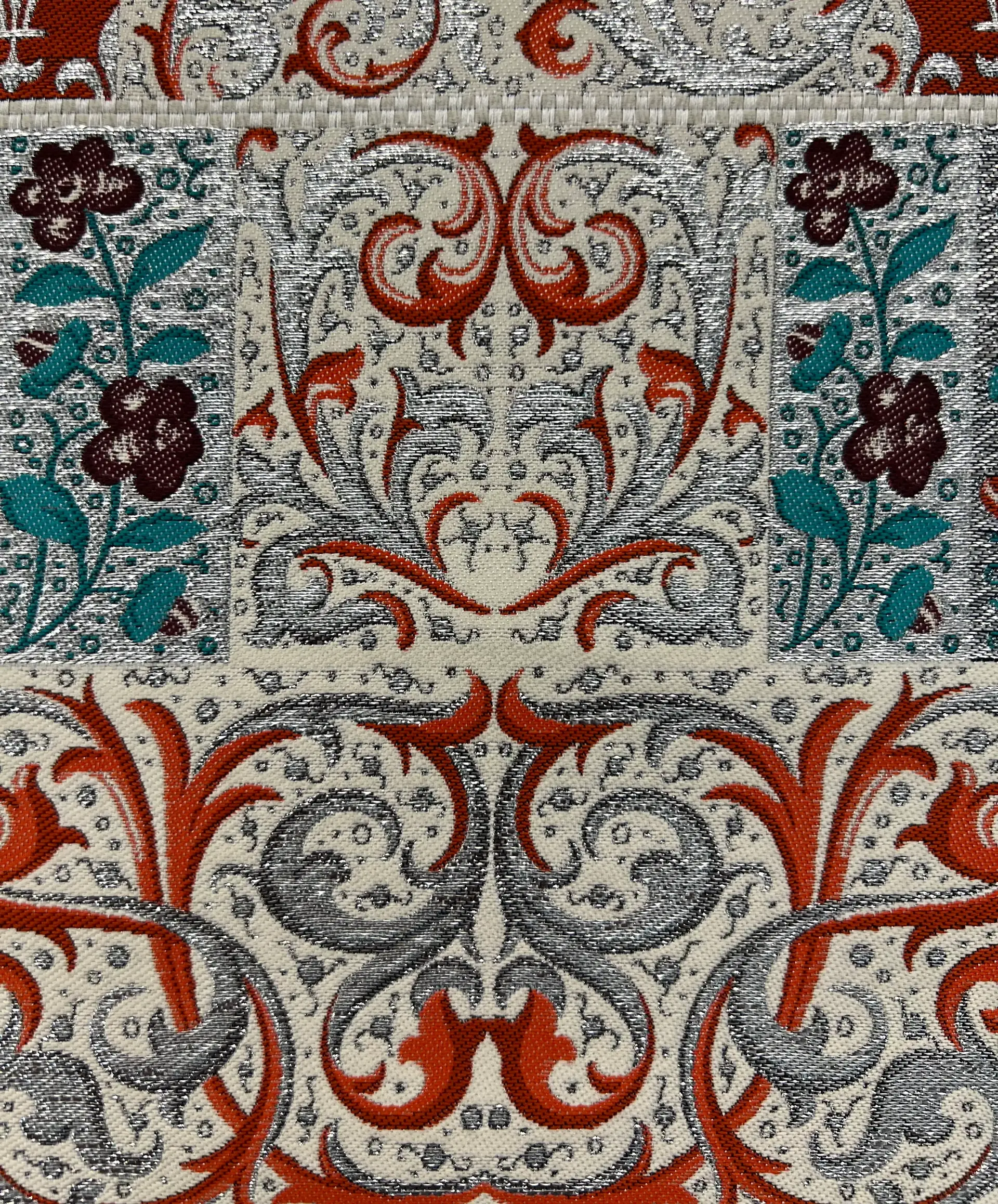 Jacquard Metallic Brocade