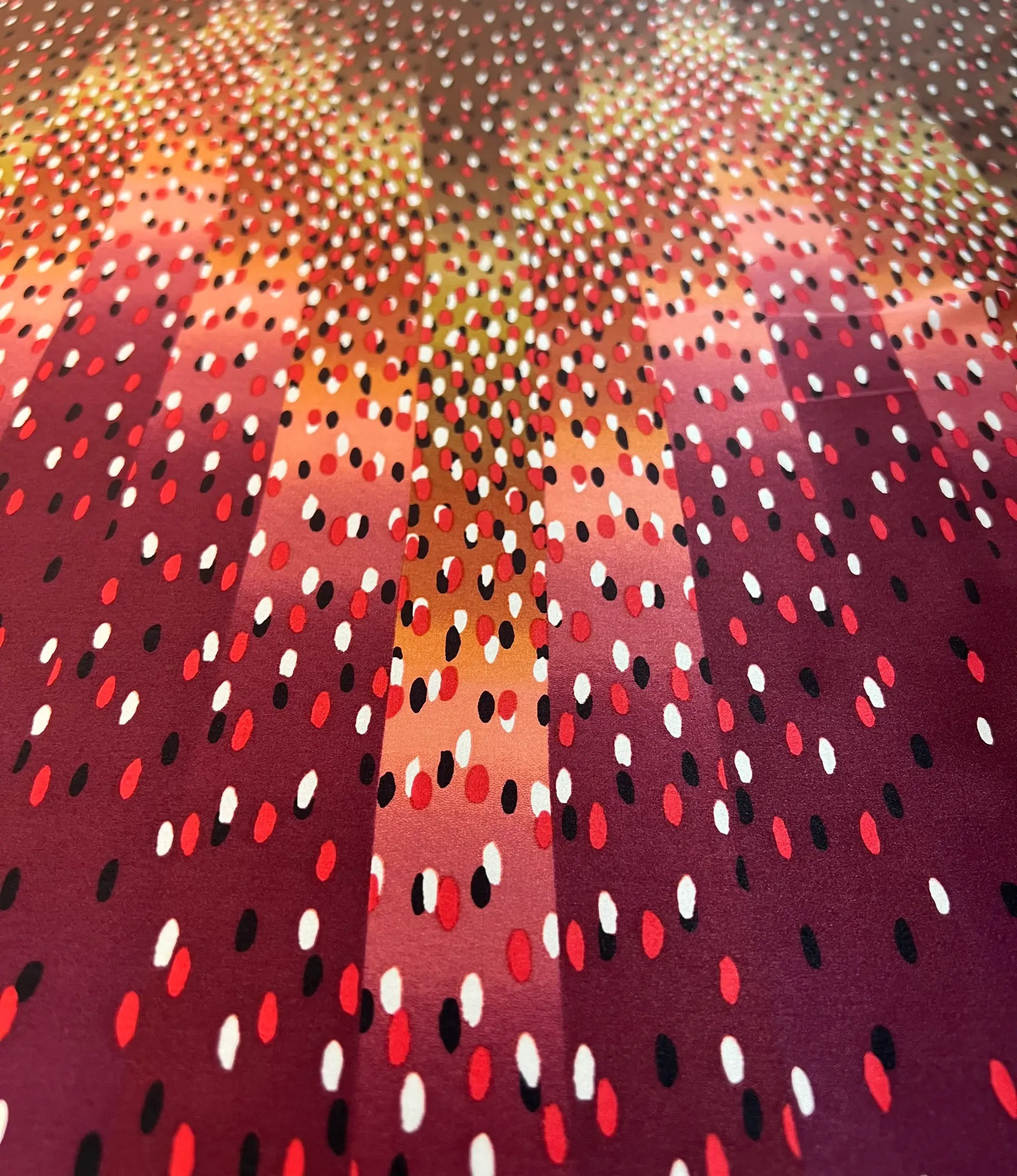 Printed Silk Charmeuse