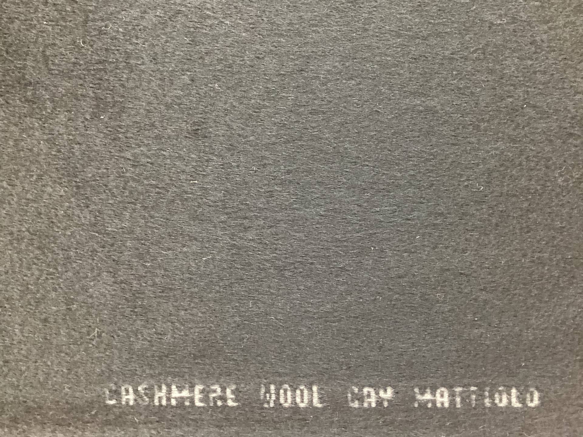 Cashmere & Wool Coating in Black