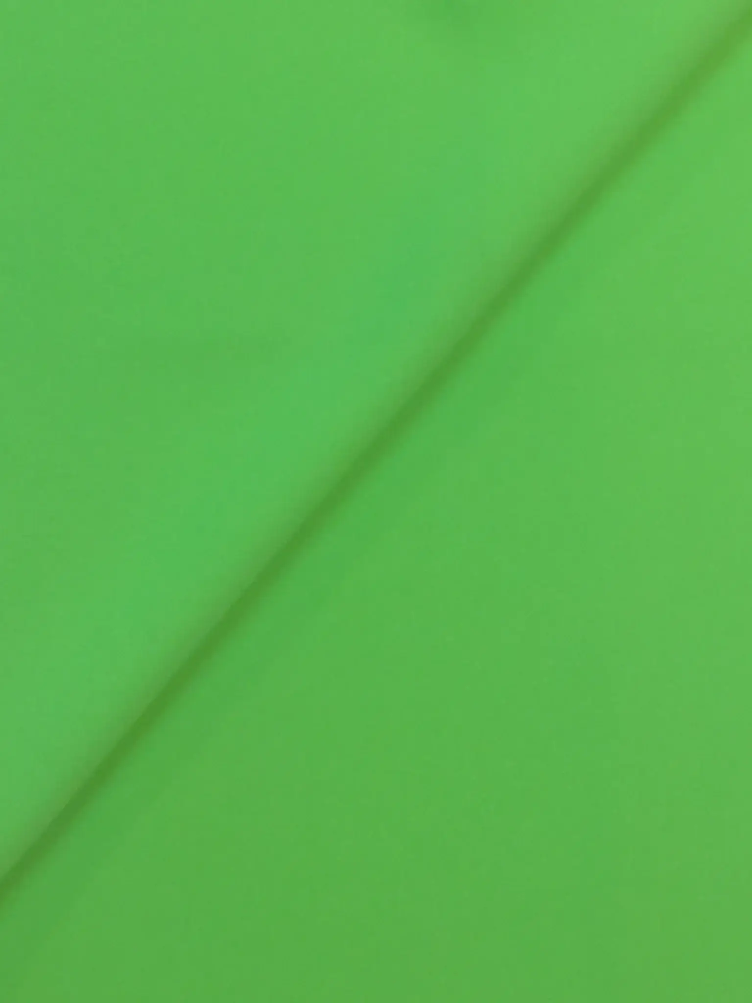 Polyester and Spandex Stretch Crepe in Neon Green