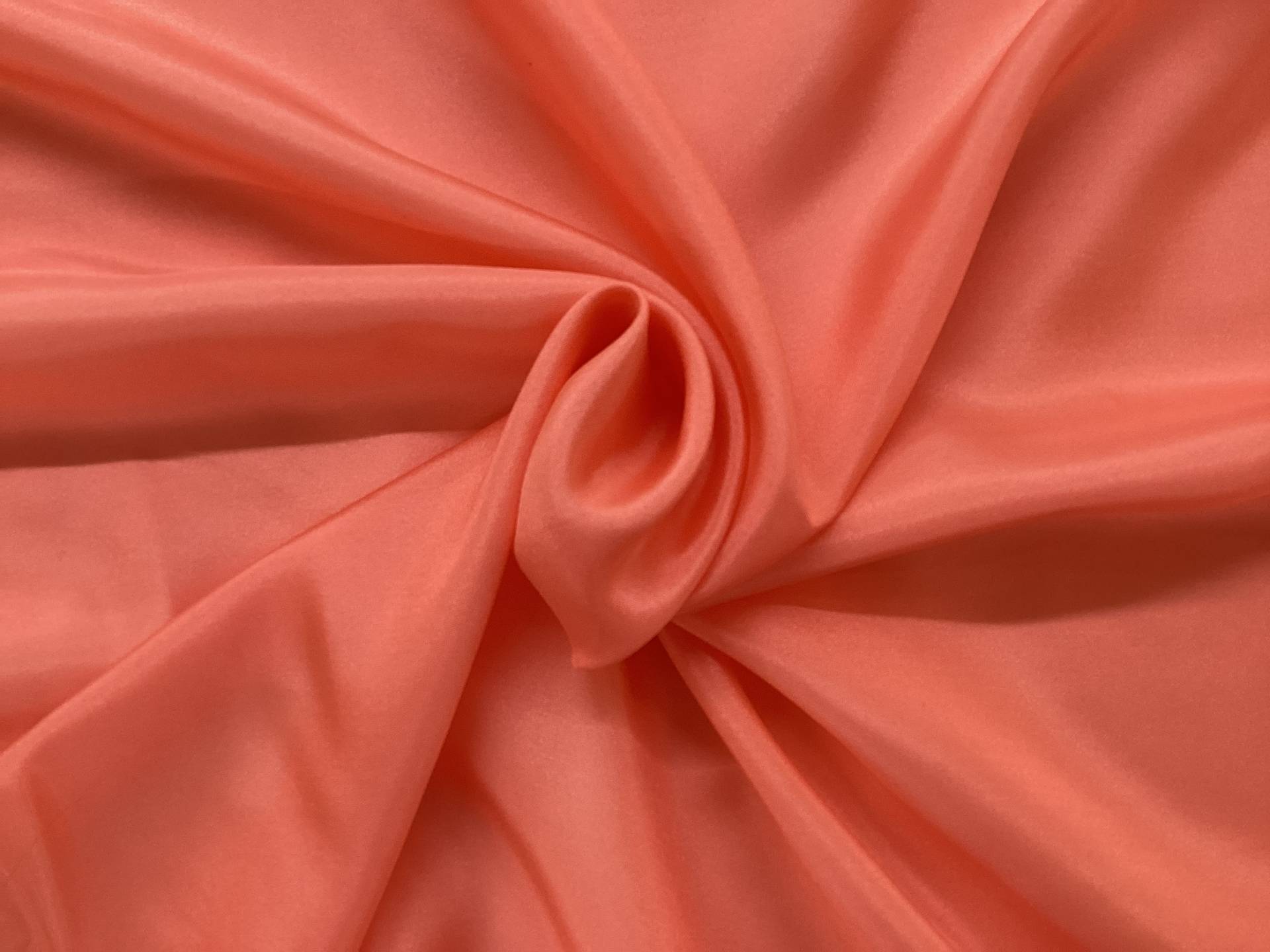 100% Silk Habotai in Salmon