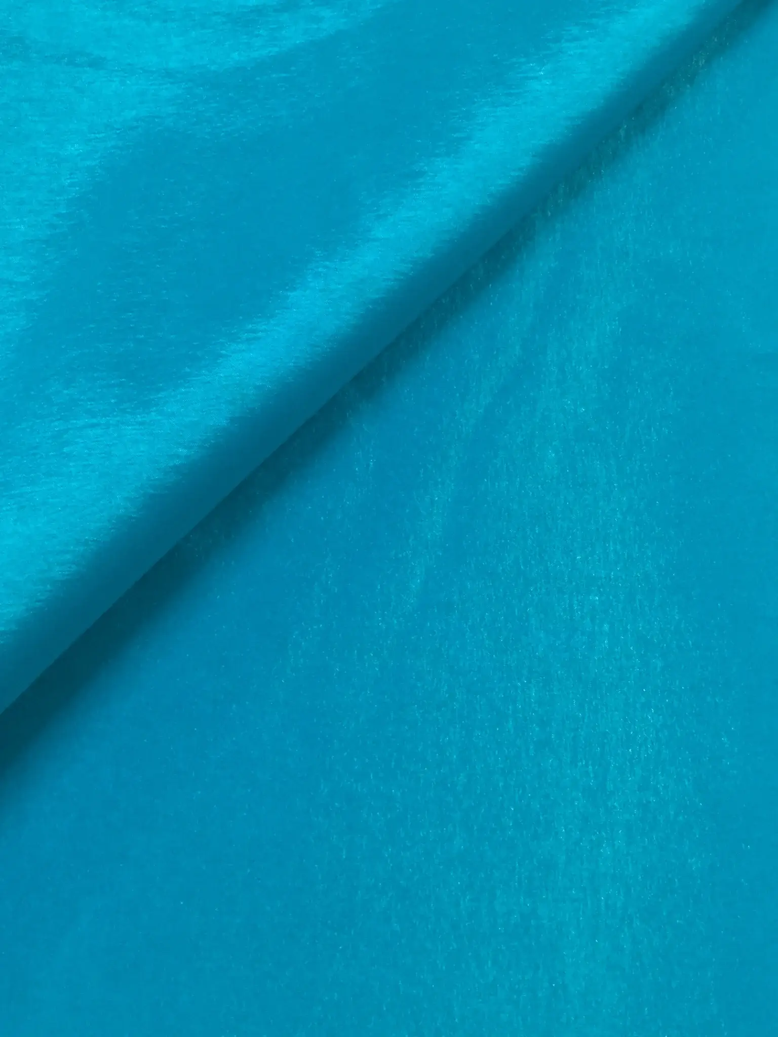 Iridescent Stretch Taffeta in Turquoise