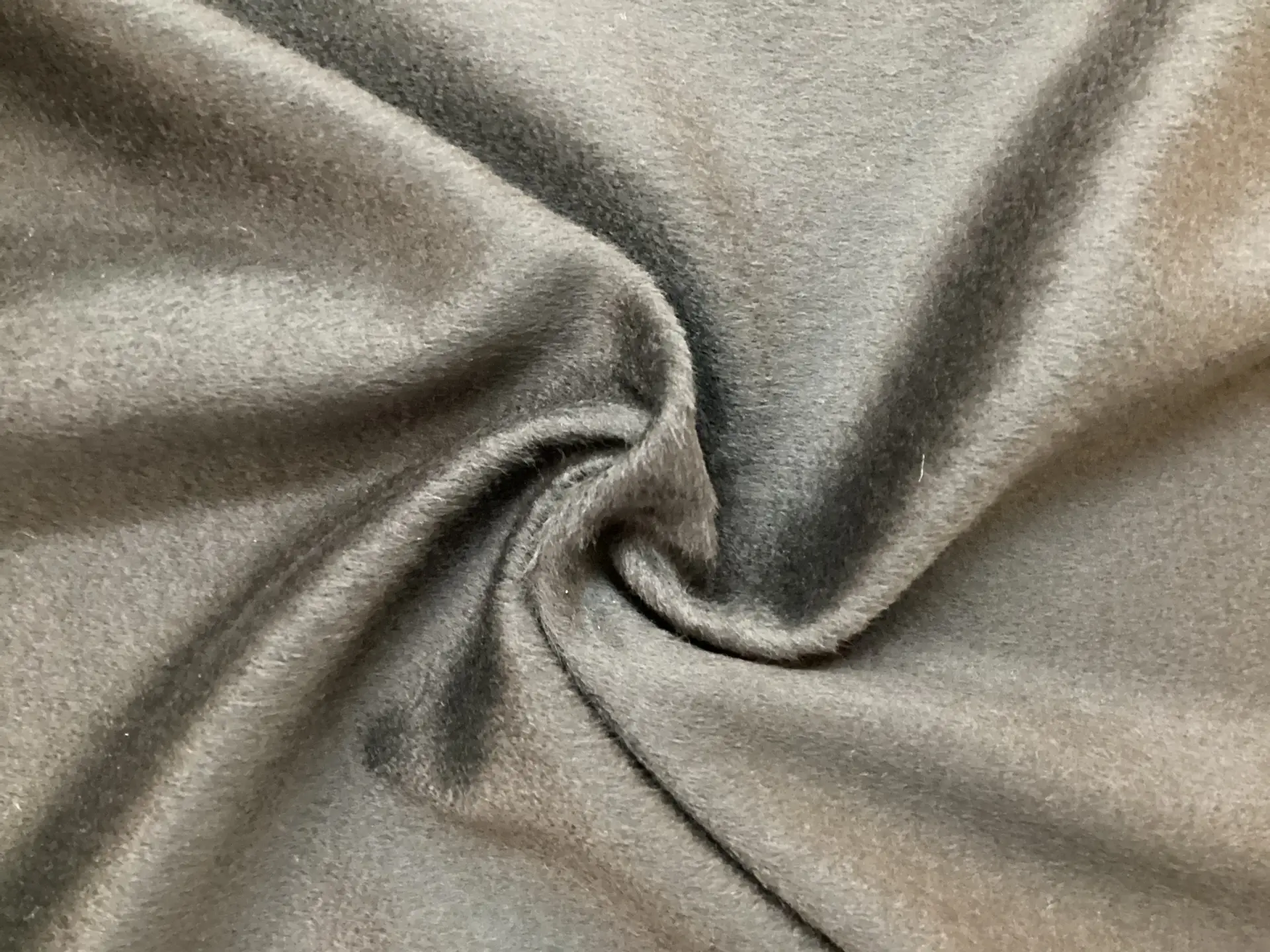 Cashmere & Wool Coating in Black