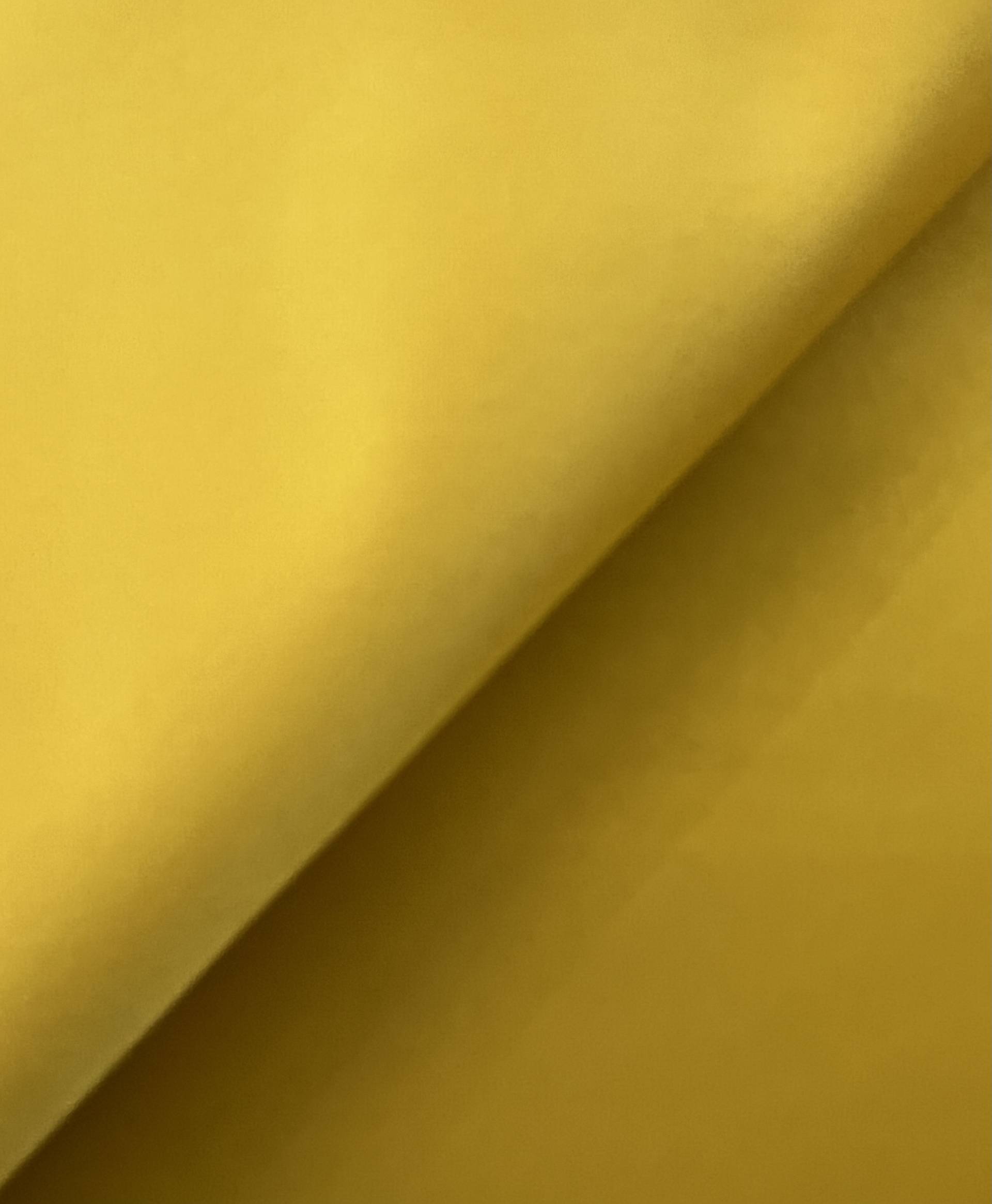 Pure Silk Double Face Satin in Canary