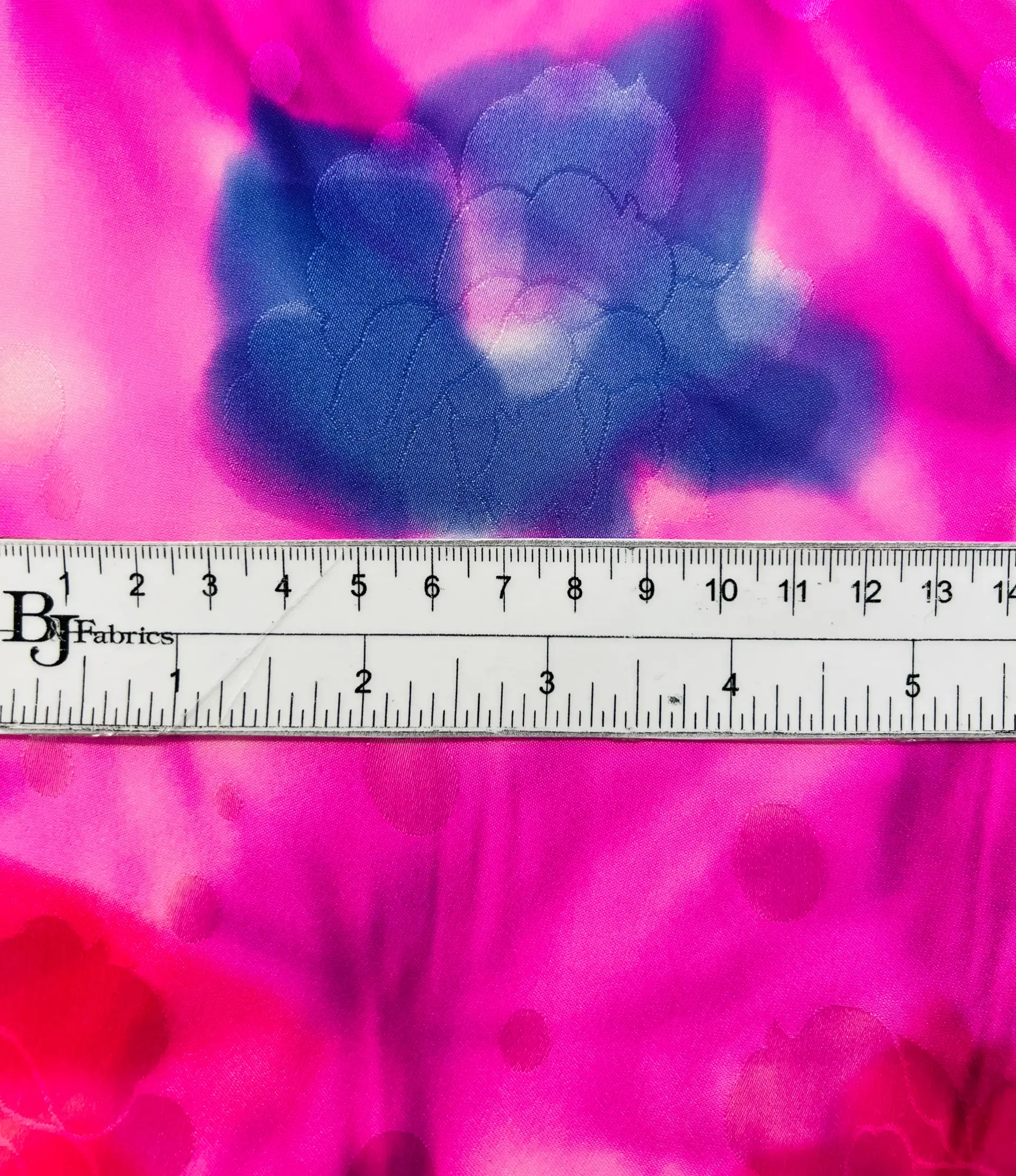 Printed Silk Charmeuse Jacquard