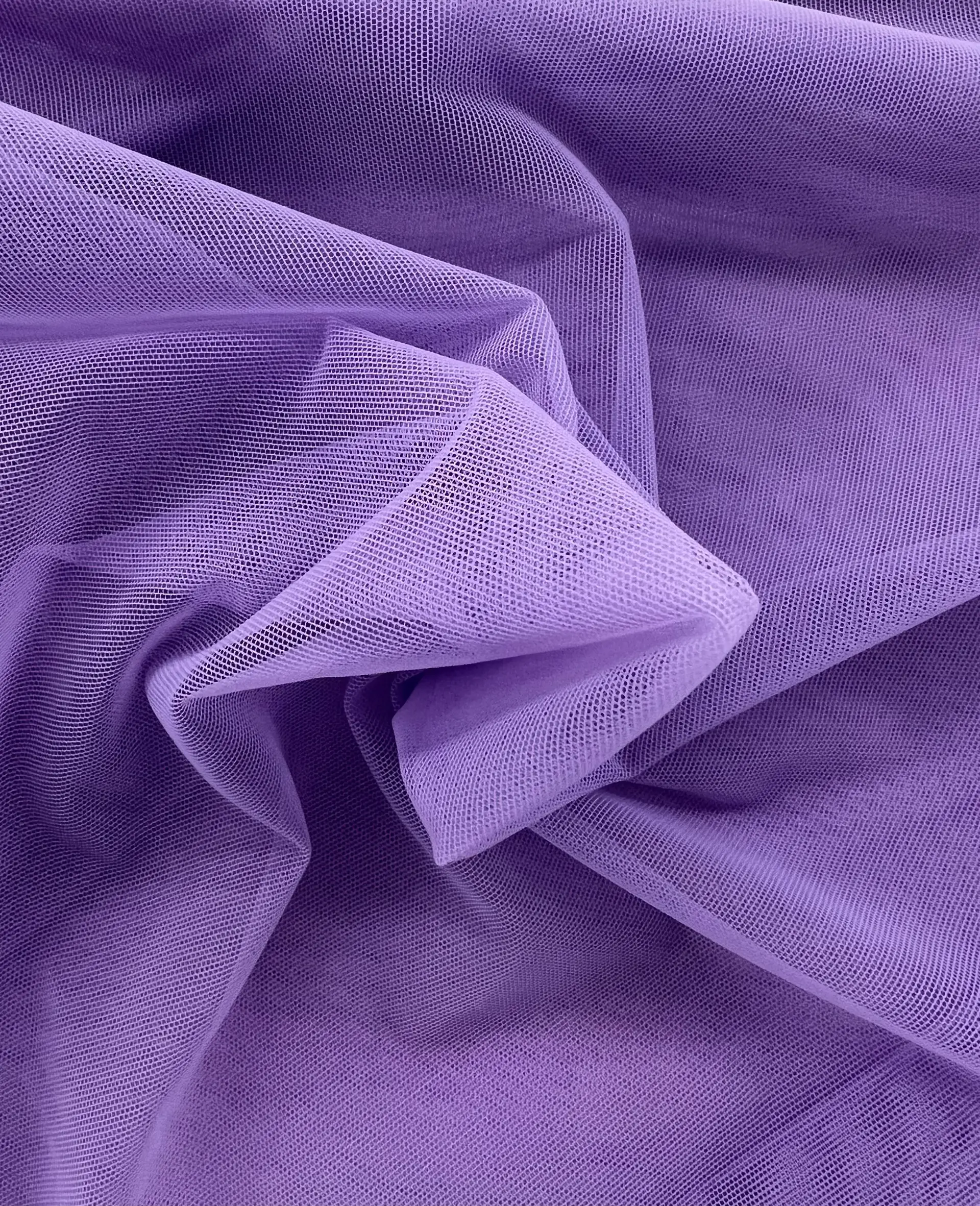 Italian Stretch Nylon Illusion in Panse