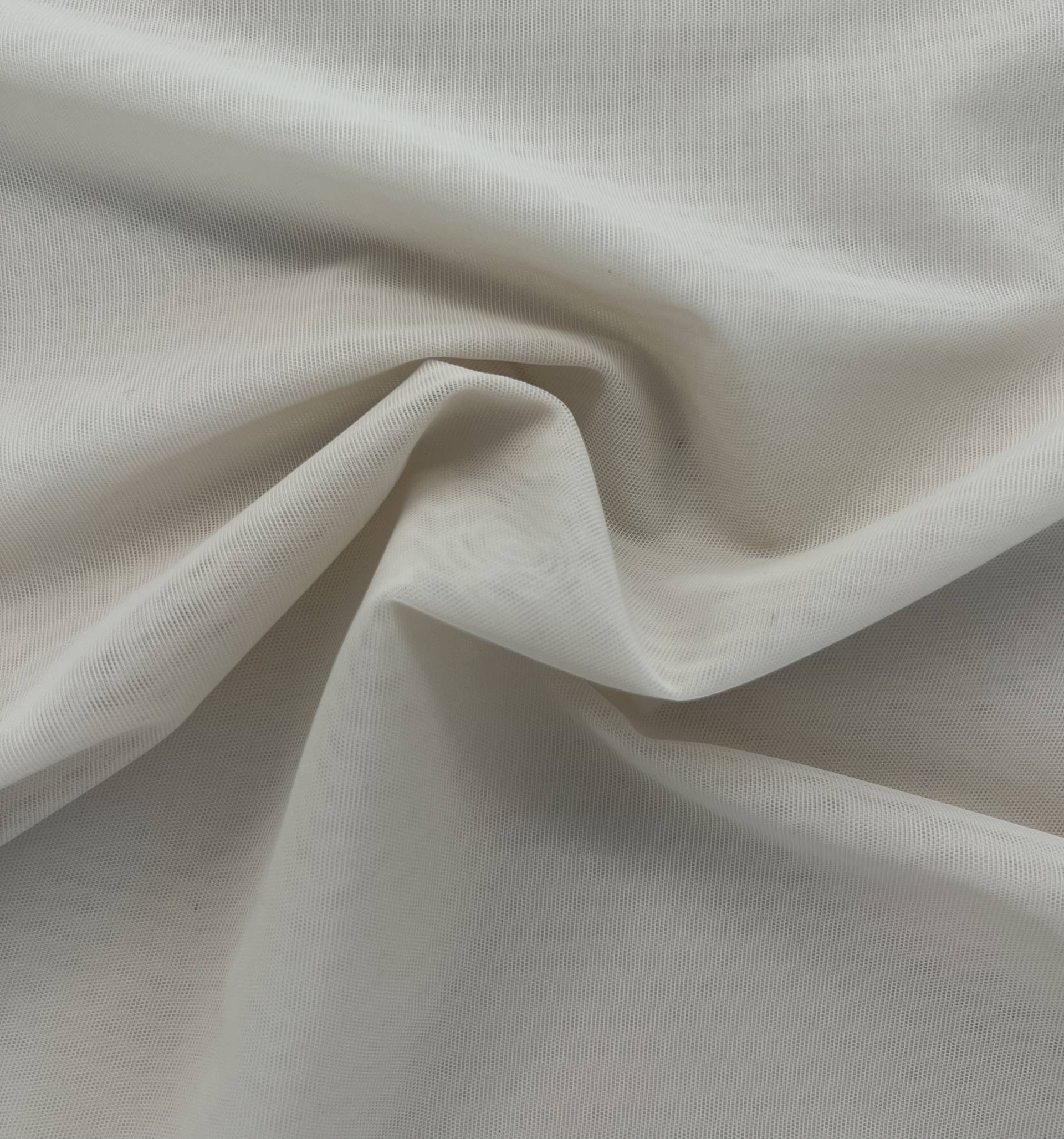 Italian Stretch Nylon Illusion in Conchiglia