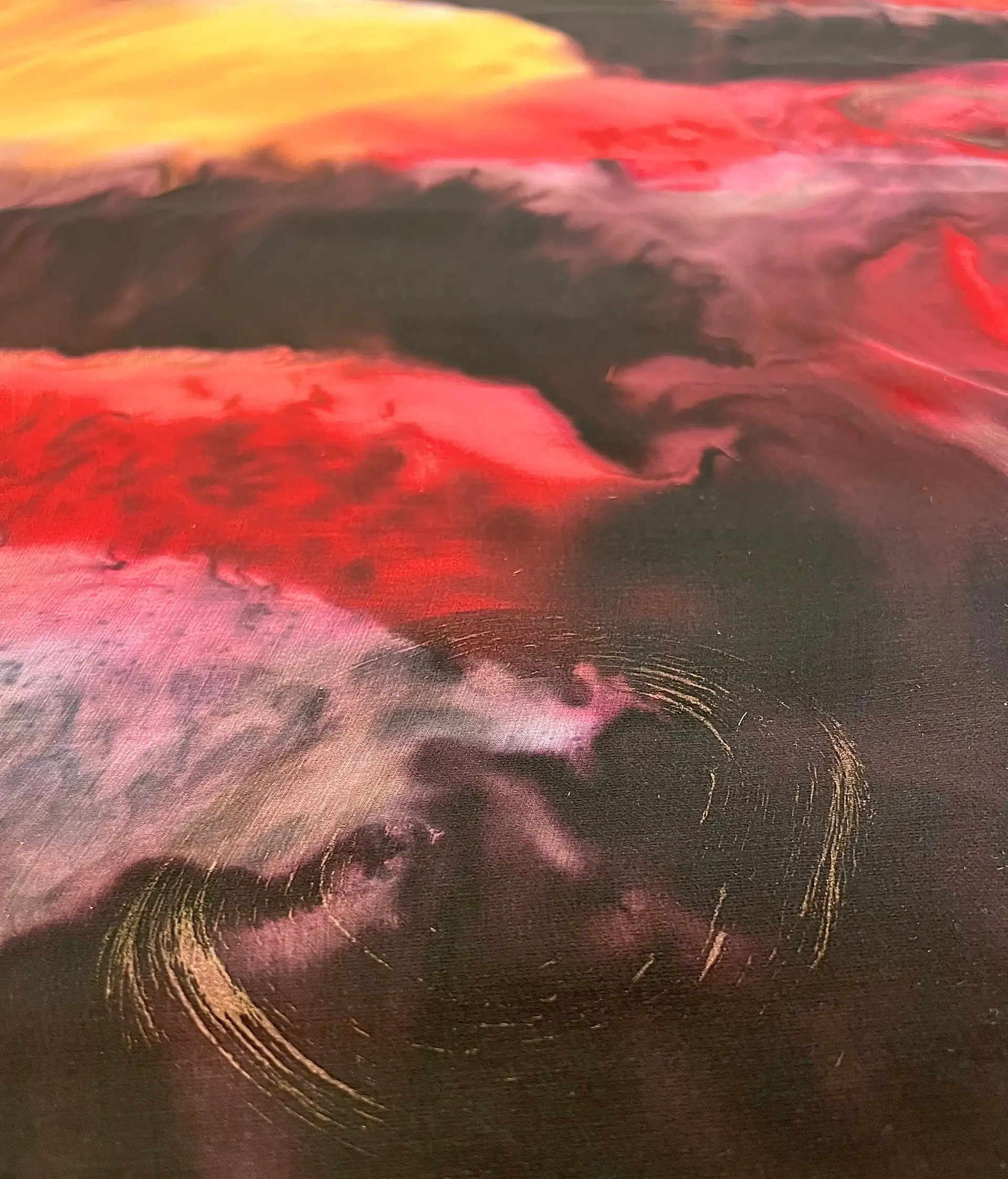 Tie Dye Silk Chiffon