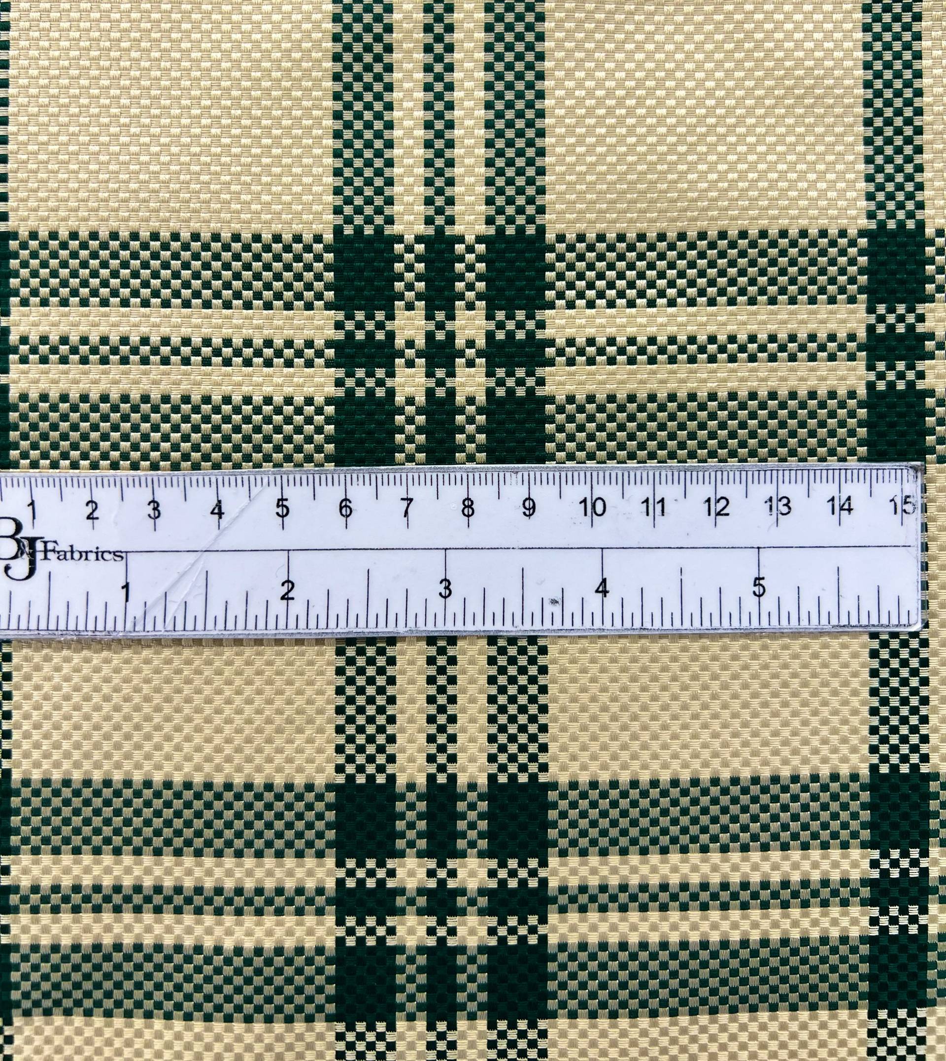 PURE SILK BASKETWEAVE PLAID