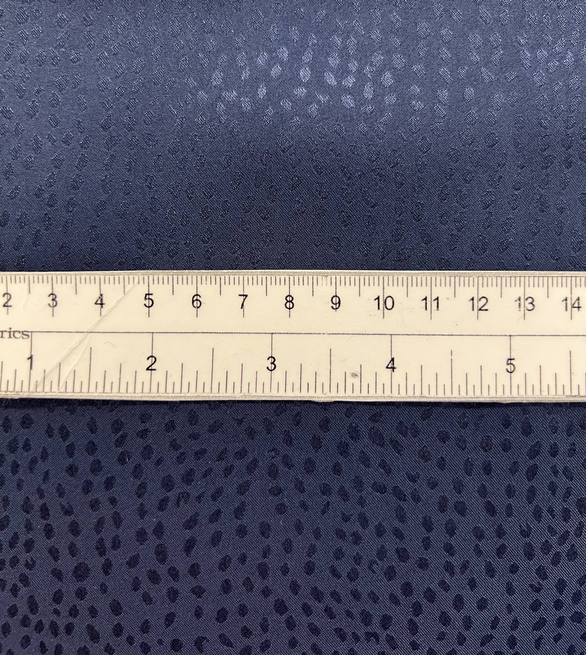 Stretch Jacquard in Navy