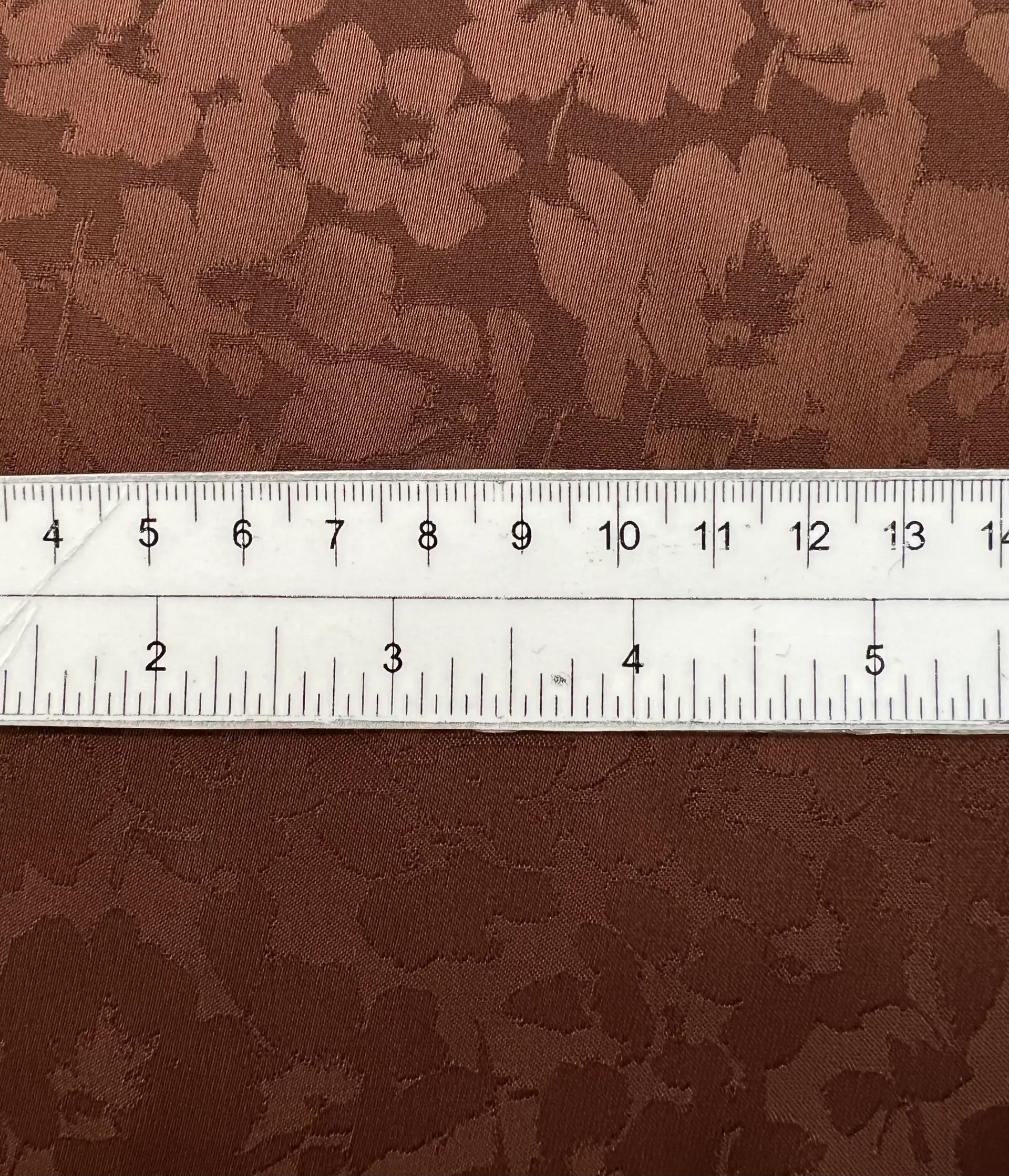 OEKO Polyester Jacquard in Brown